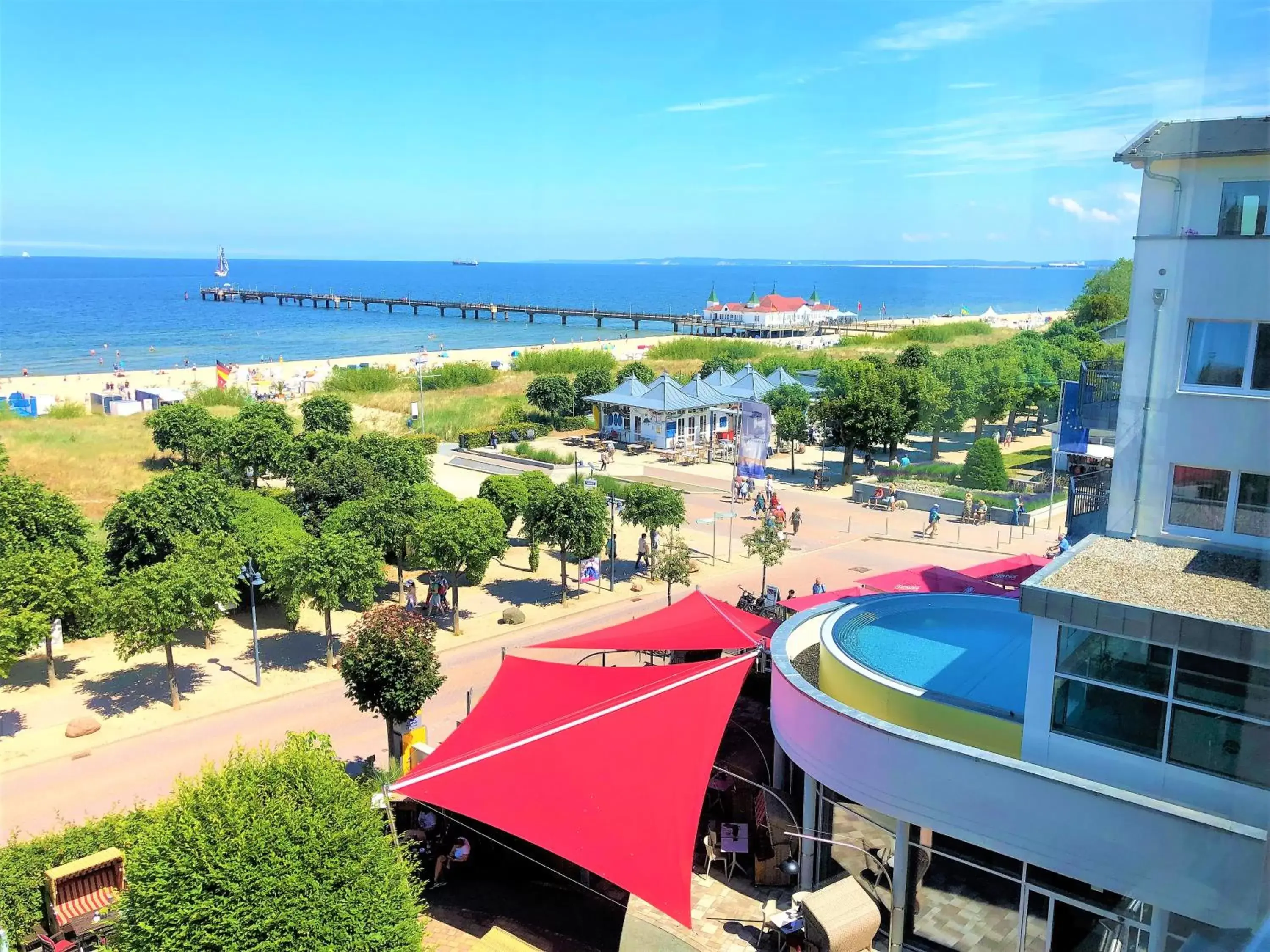 View (from property/room) in Das Ahlbeck Hotel & SPA