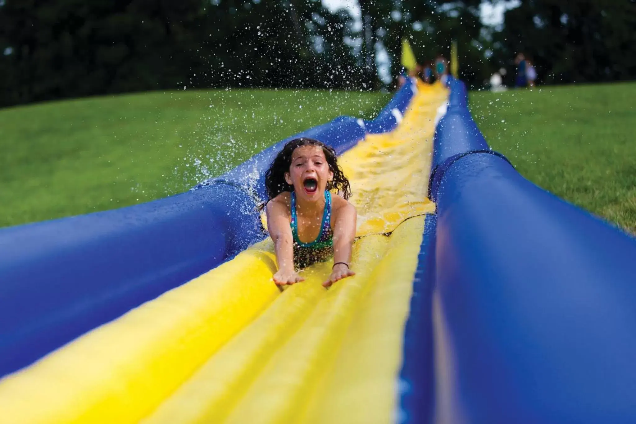 Aqua park, Children in Natura Treescape Resort