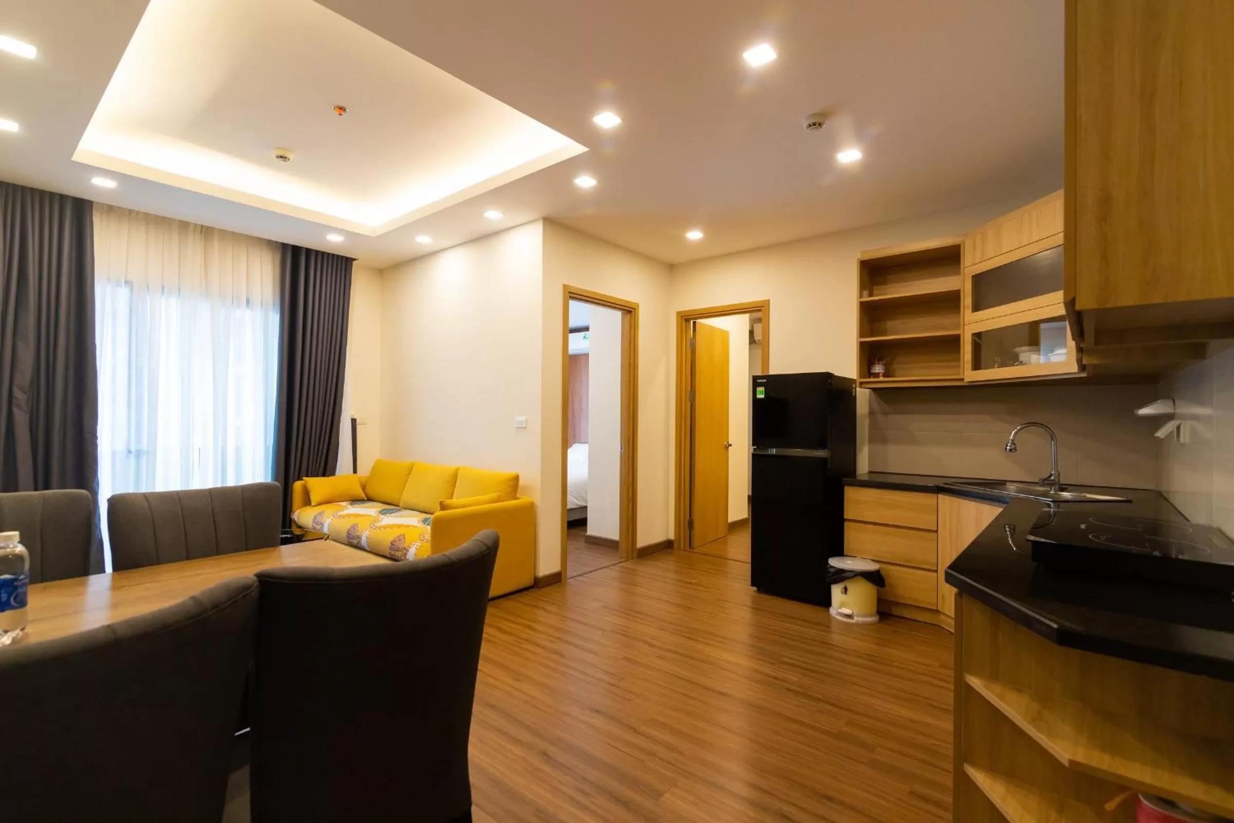 Kitchen or kitchenette in FLC Sea Tower Quy Nhơn - Homostay