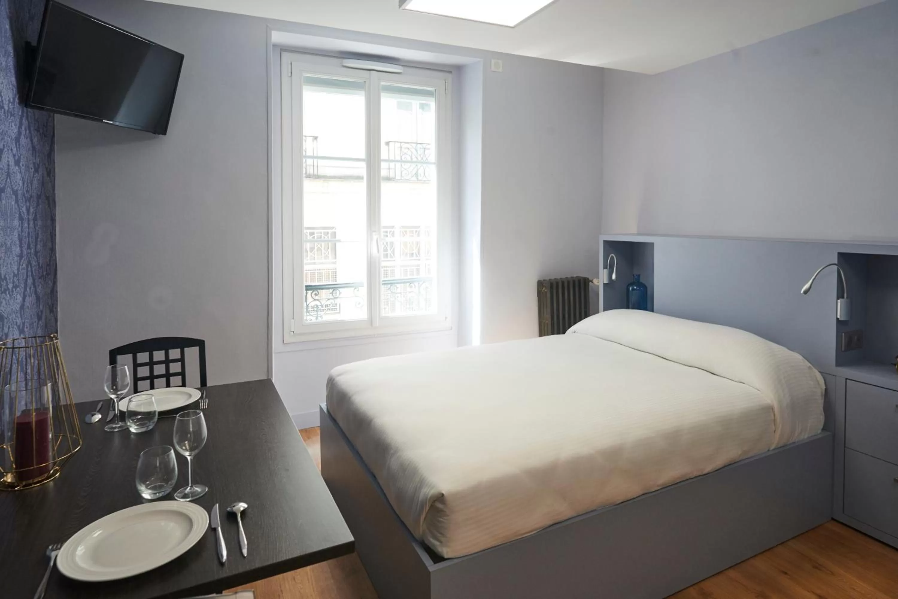 Bed in Hotel Le Petit Duquesne