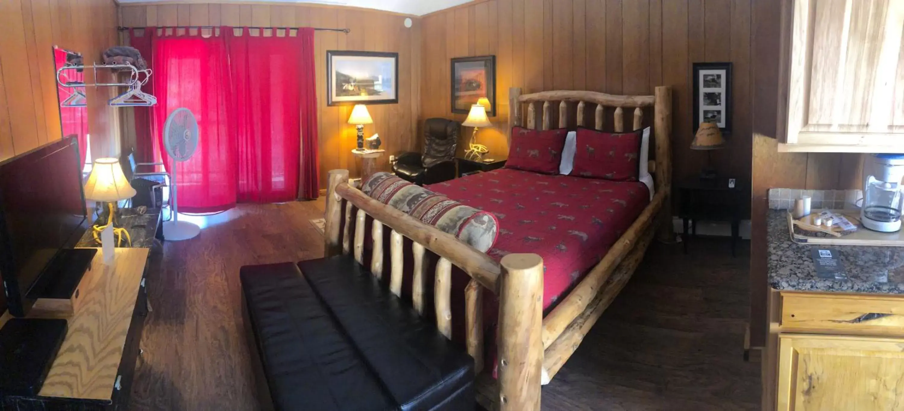 Bed in The North Face Lodge