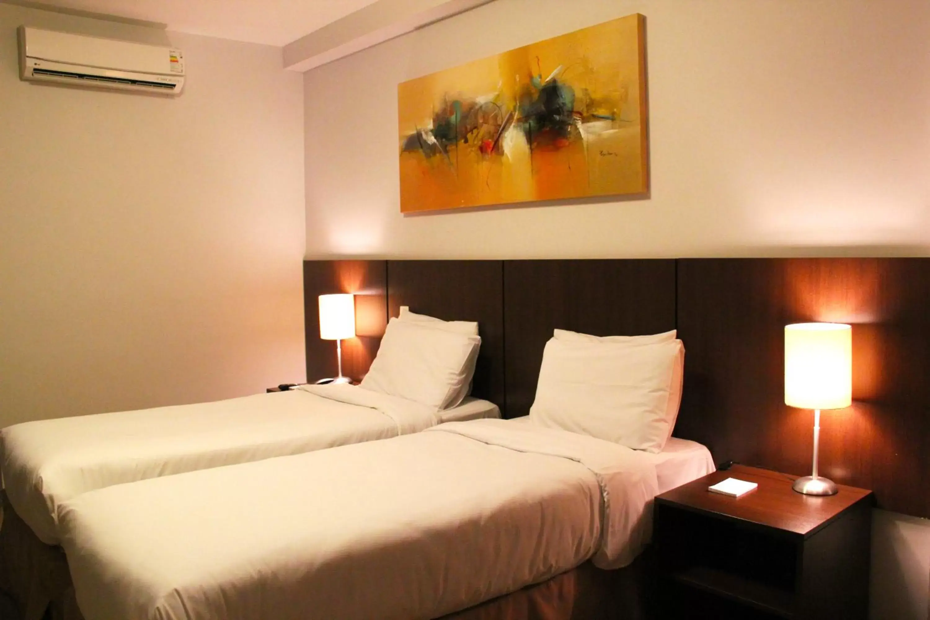 Bed in H3 Hotel Paulista
