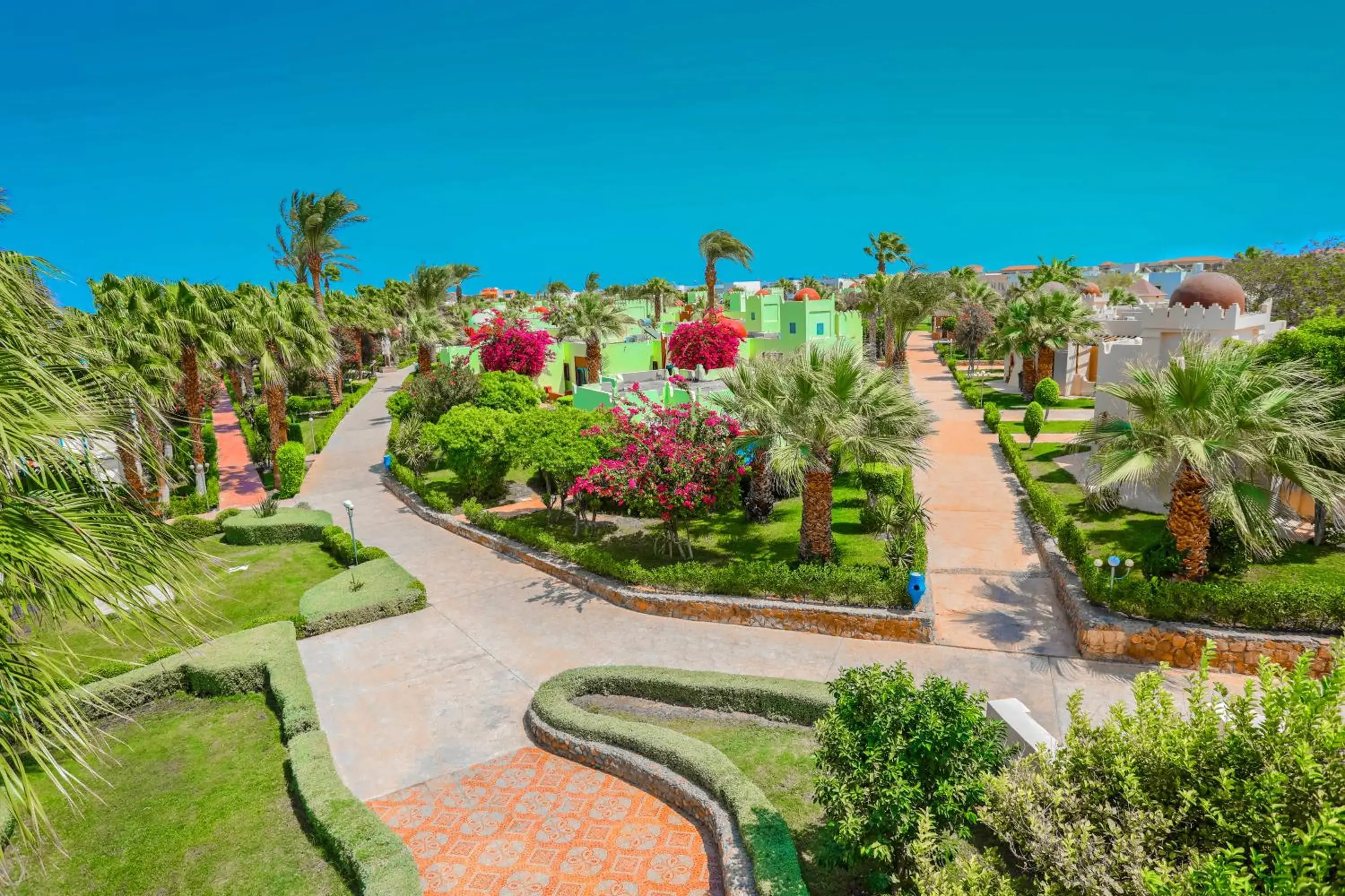 Garden, Bird's-eye View in Mirage Bay Resort & Aqua Park