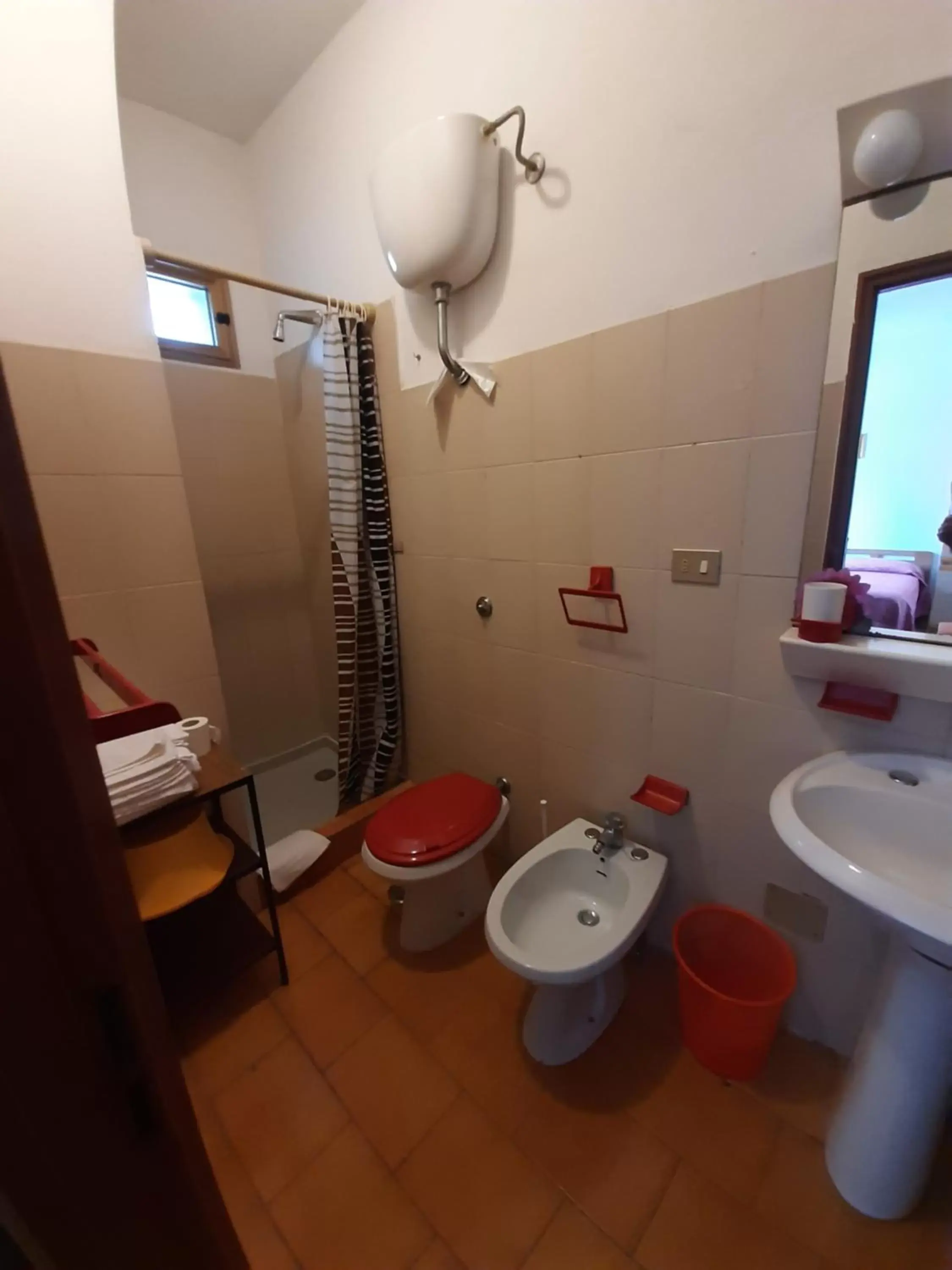 Bathroom in Hotel Conca d'Oro