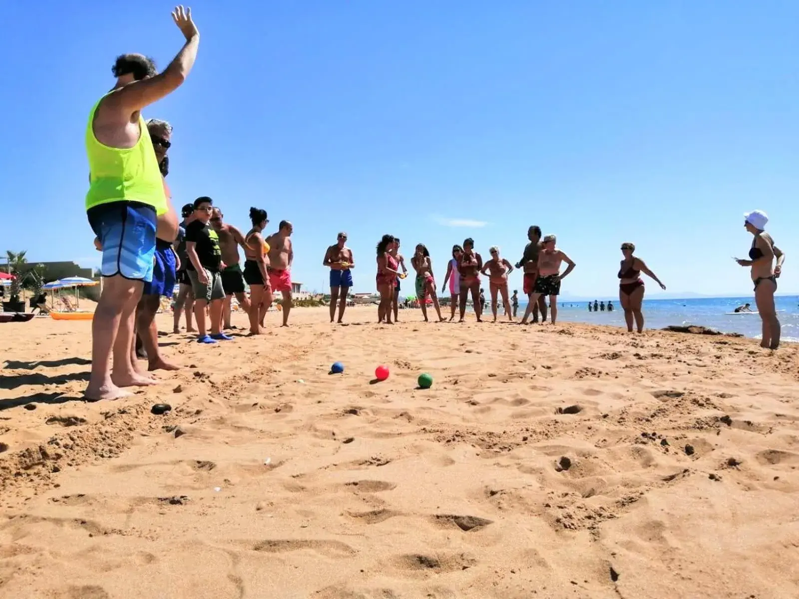 Beach in Triscinamare Hotel Residence