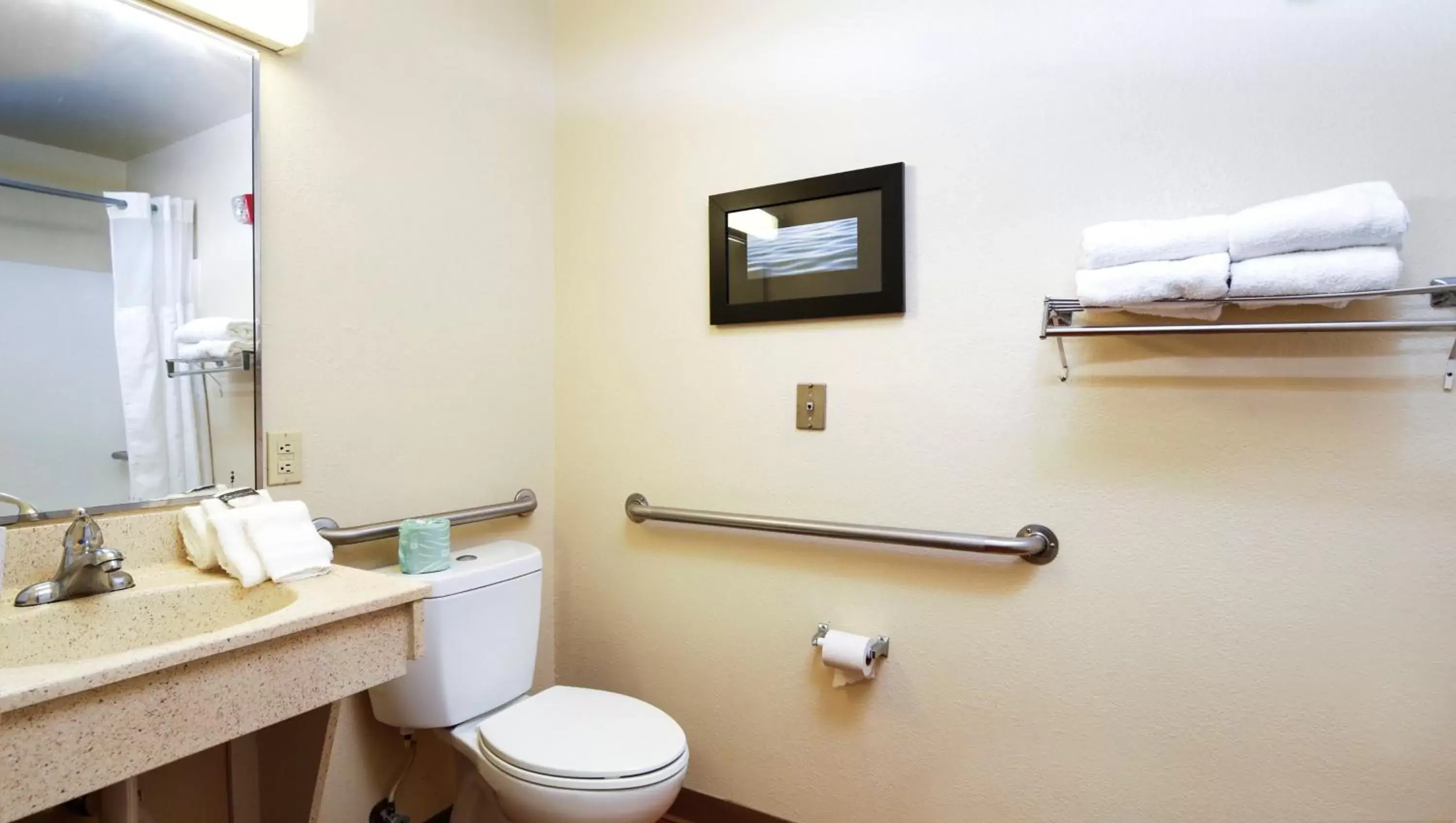 Bathroom in Home 1 Suites Extended Stay