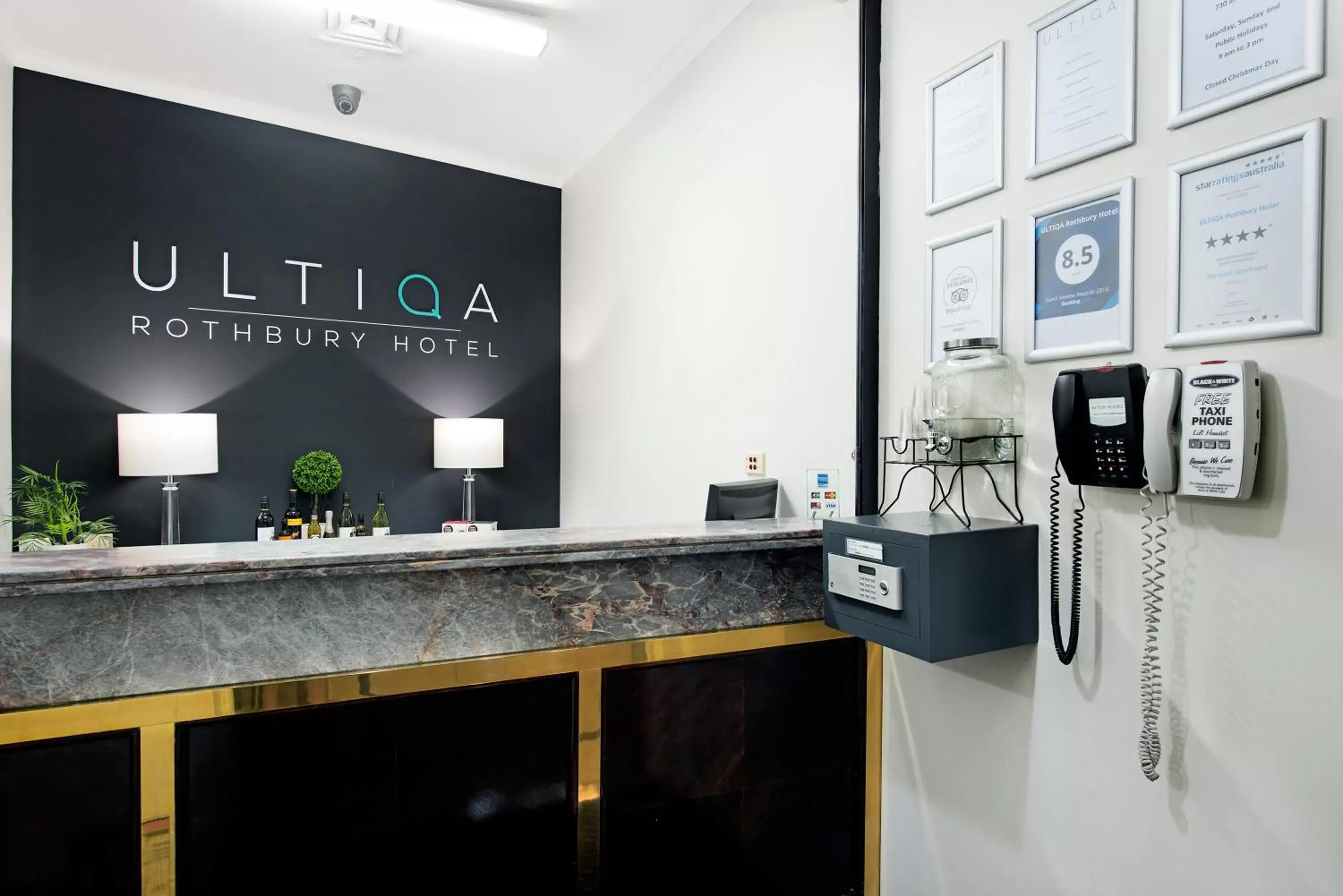 Area and facilities, Lobby/Reception in ULTIQA Rothbury Hotel