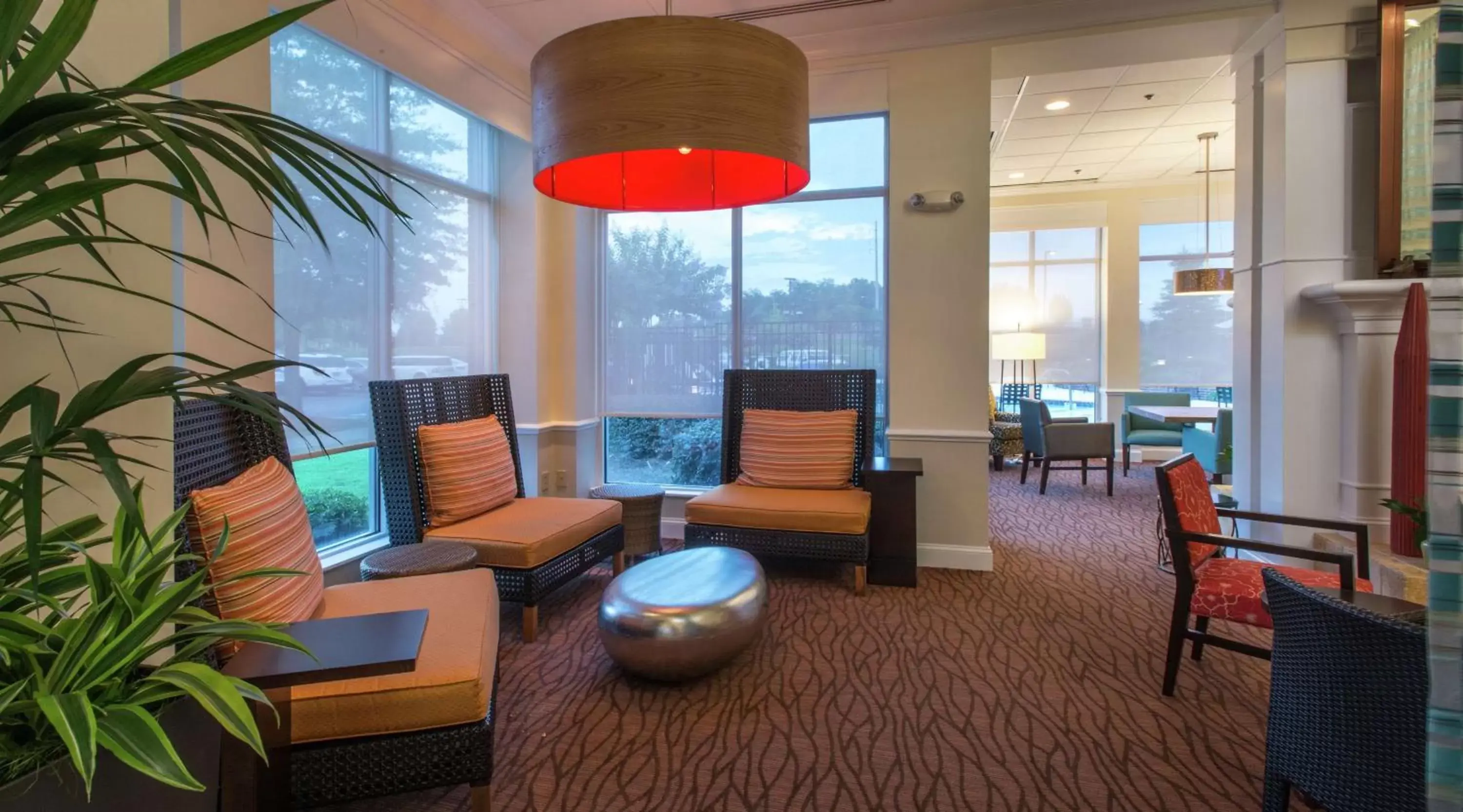 Lobby or reception in Hilton Garden Inn Macon/Mercer University