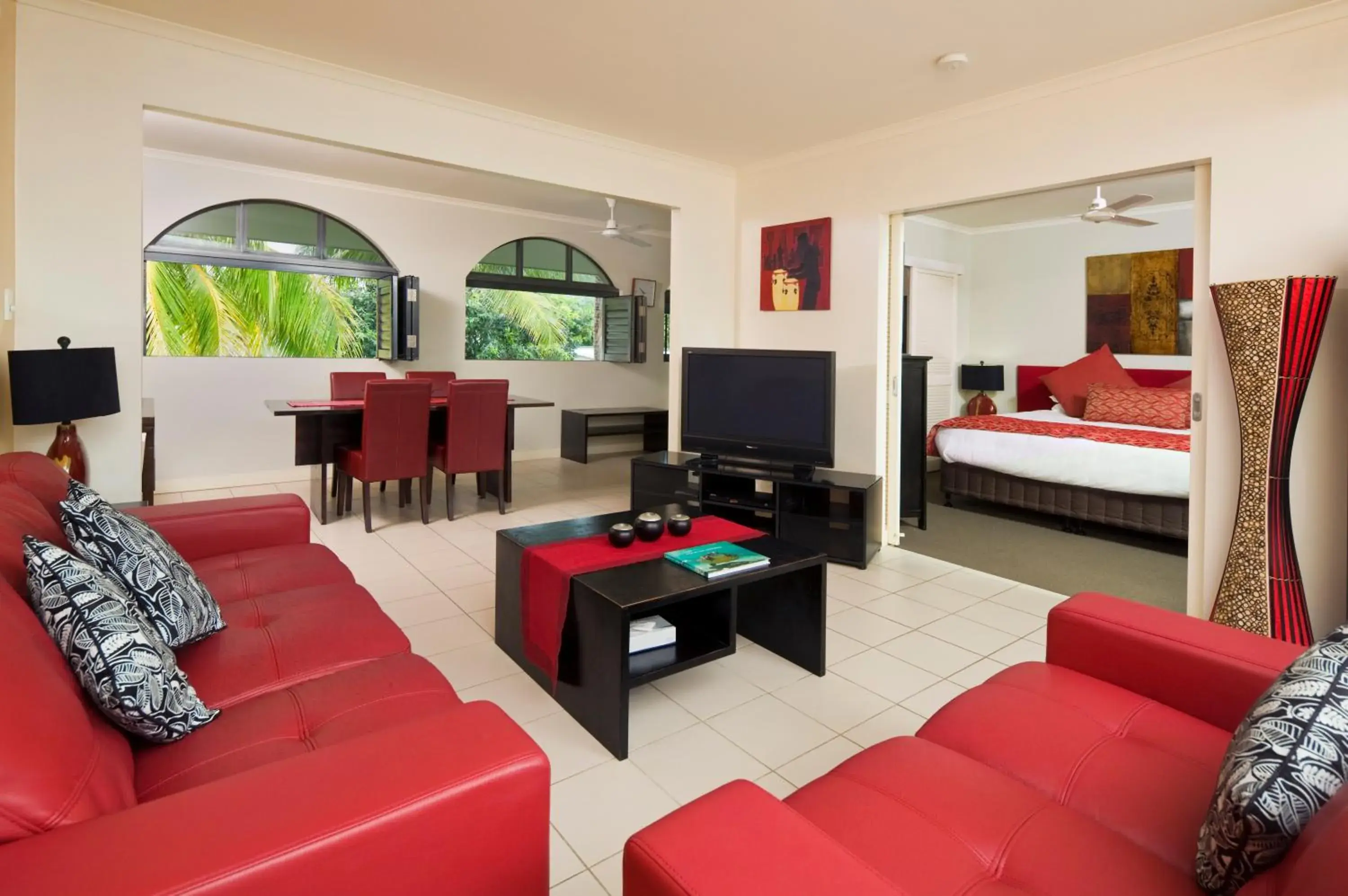 Living room, Bed in Mango Lagoon Resort & Wellness Spa Living room, Bed in Mango Lagoon Resort & Wellness Spa
