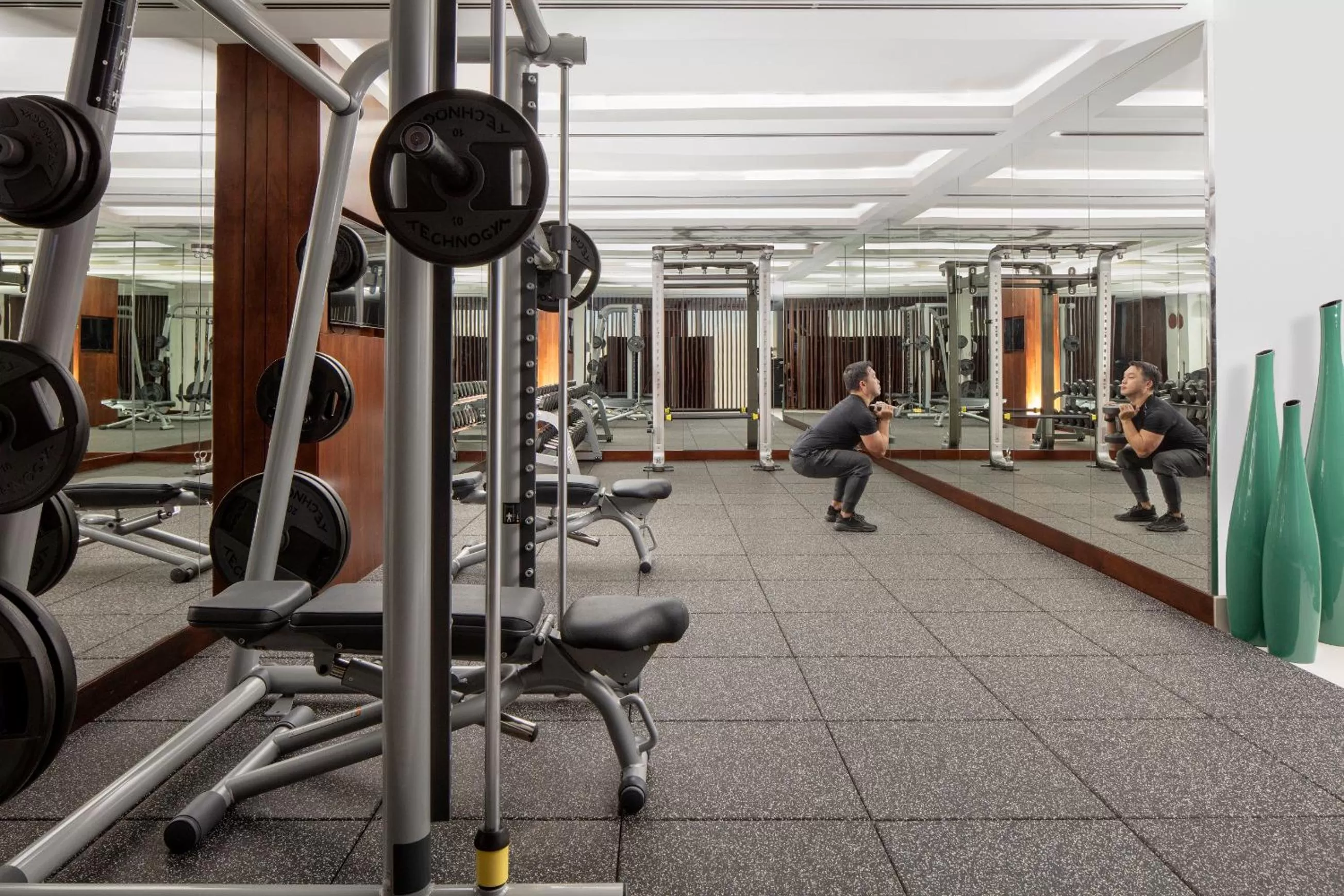 Fitness centre/facilities in Pullman Dubai Creek City Centre