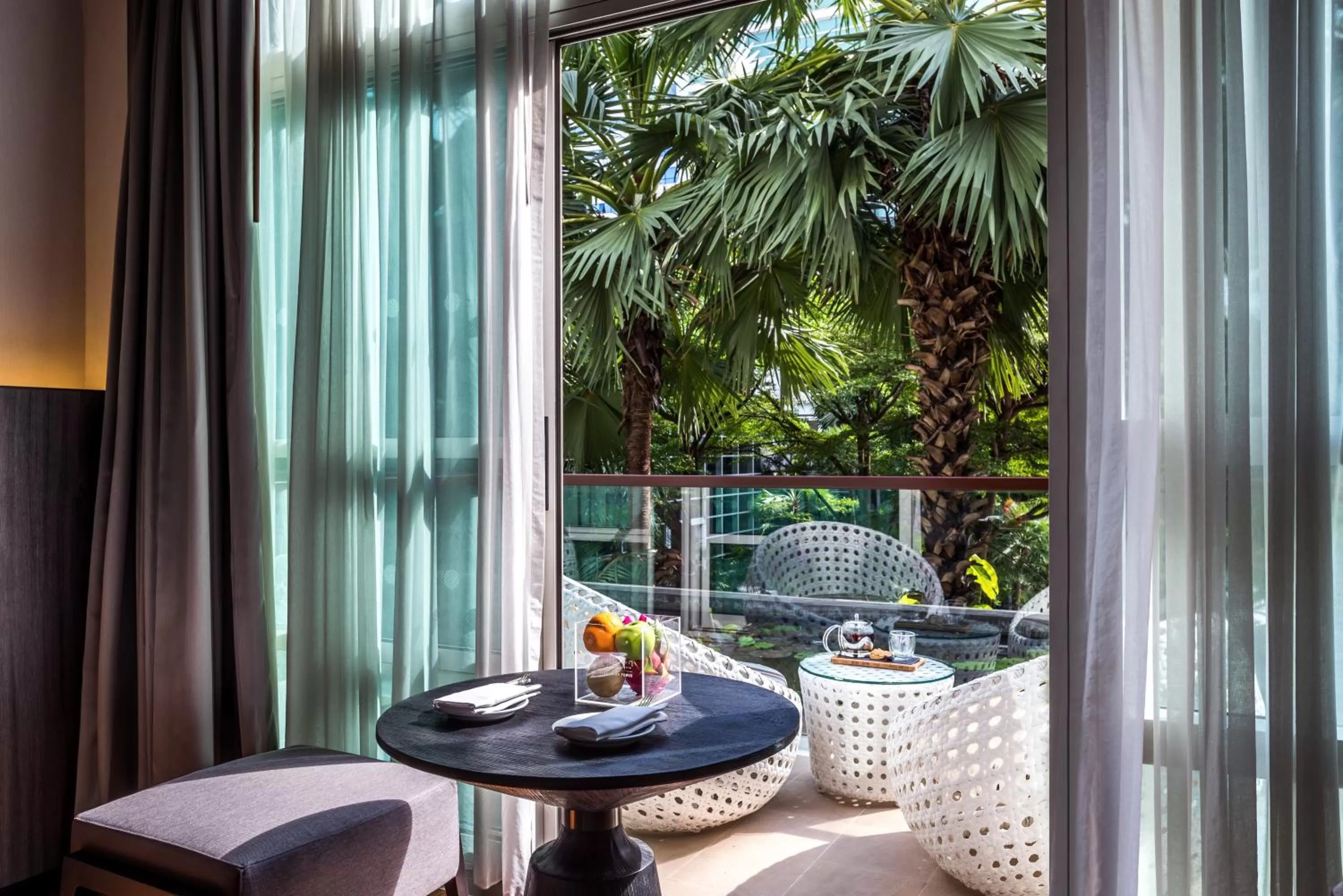 Patio in Pullman Bangkok King Power