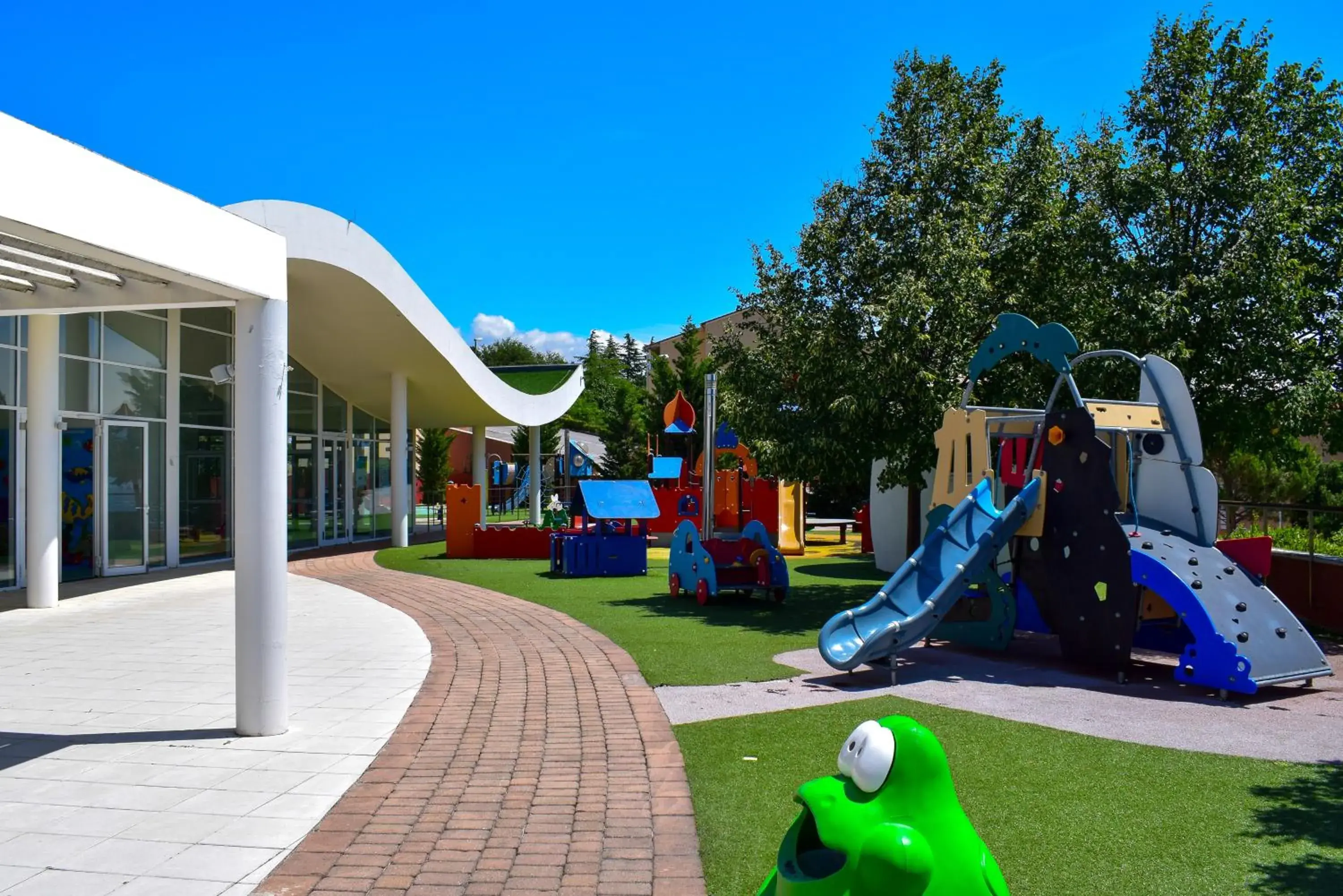 Summer, Children's Play Area in Wyndham Grand Novi Vinodolski Resort