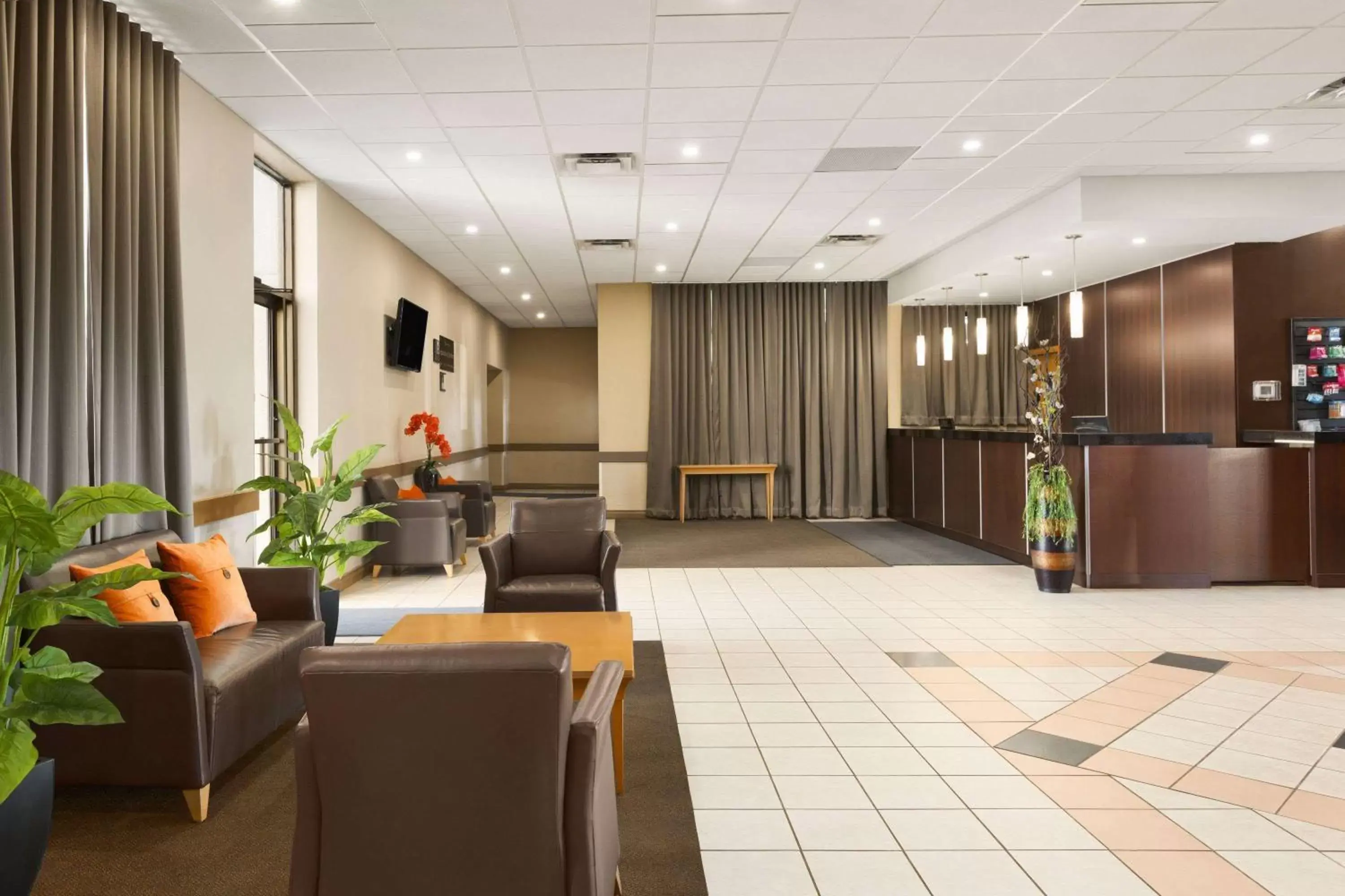Lobby or reception, Lobby/Reception in Travelodge by Wyndham Edmonton West