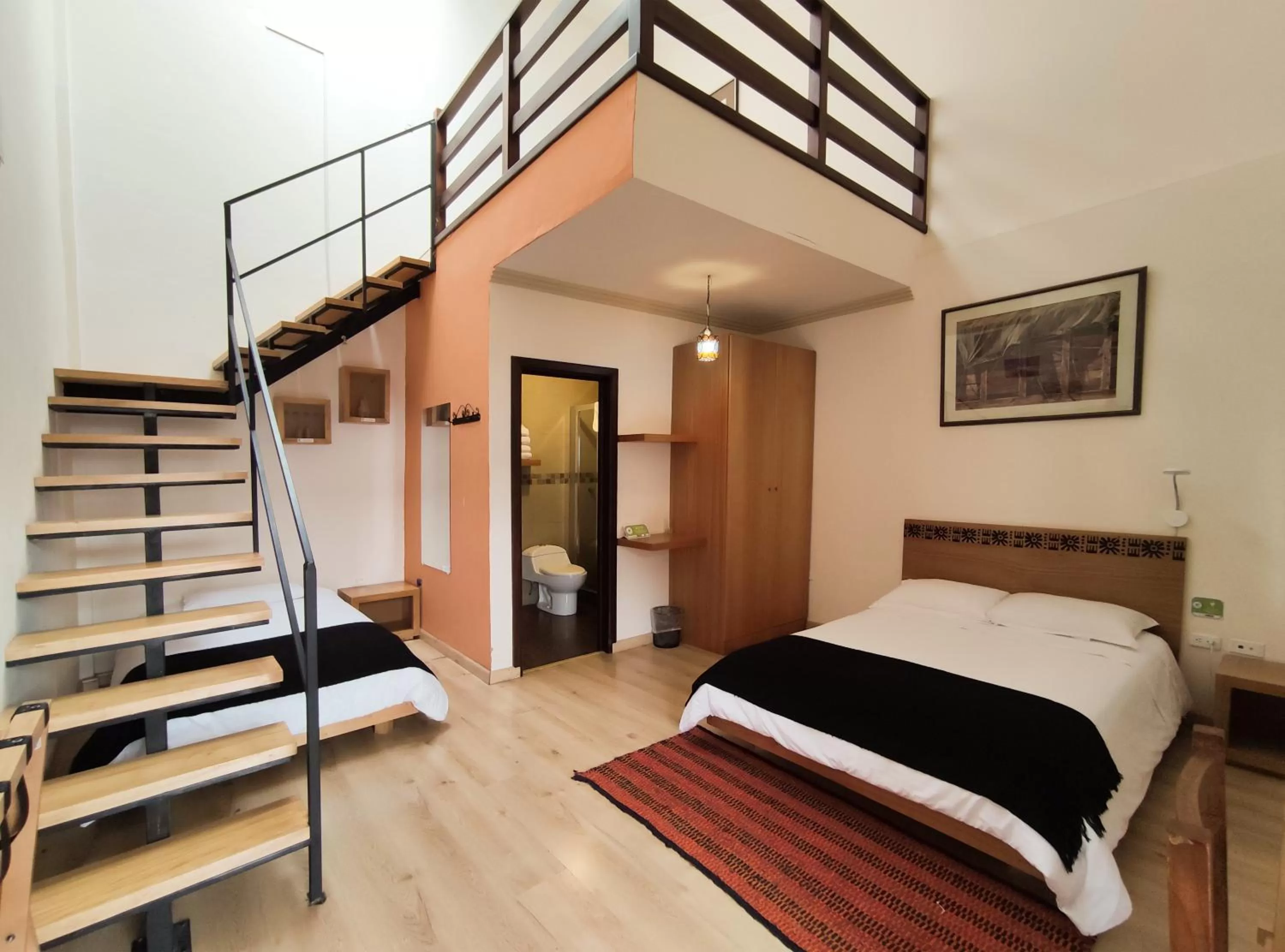 Bed in Hotel Casa Merced