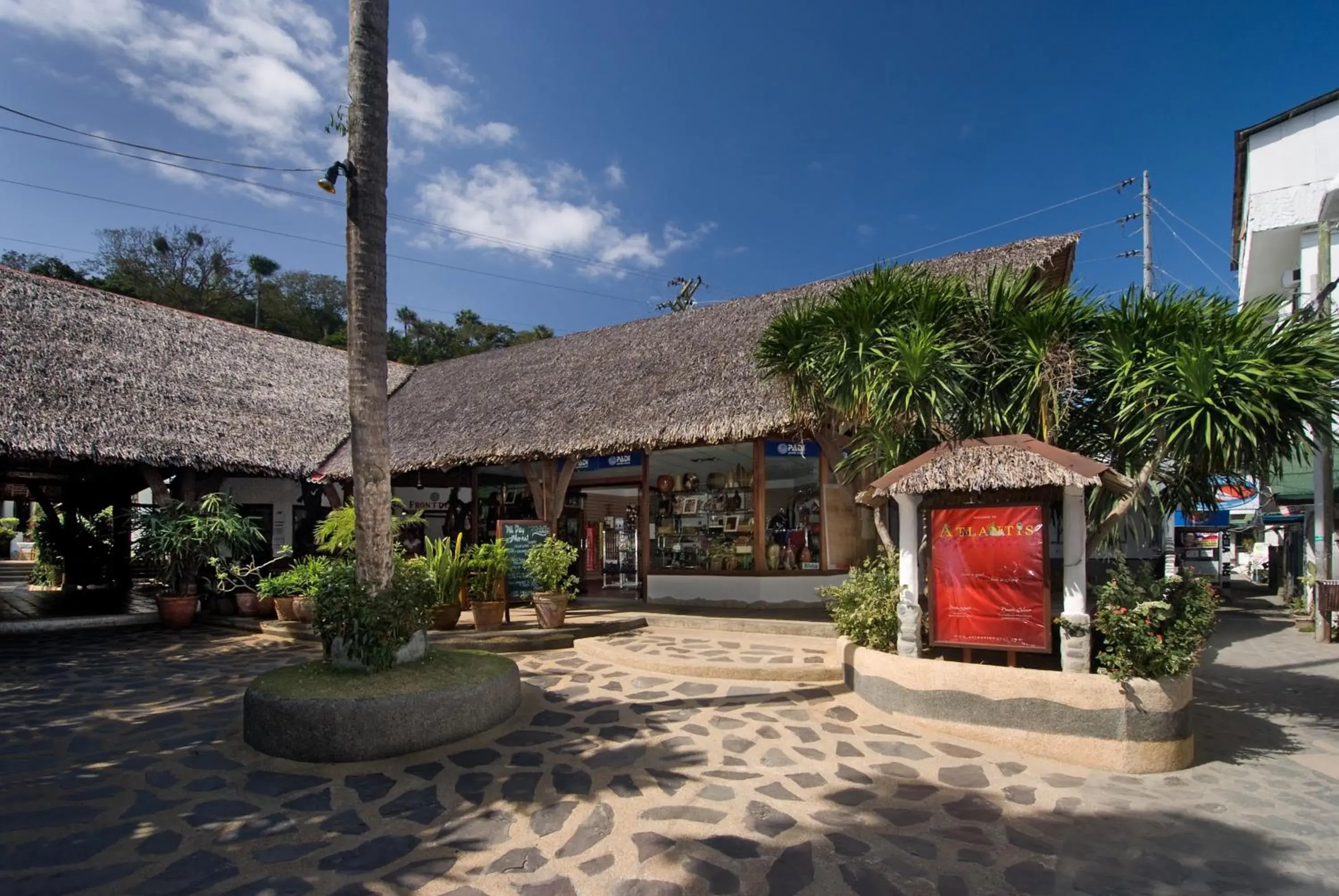 Facade/entrance in Atlantis Dive Resort Puerto Galera