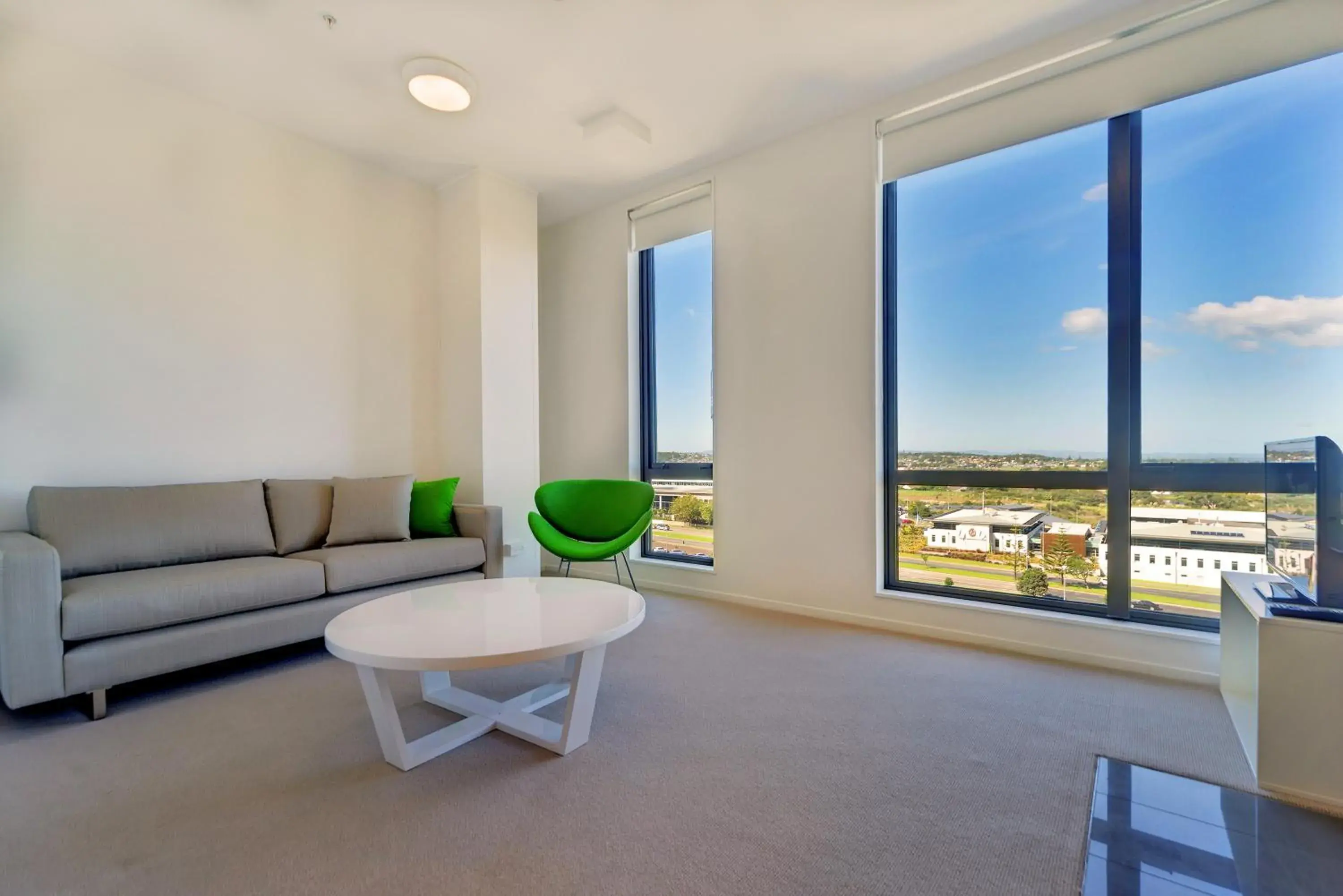 Living room, Seating Area in MCentral Apartments Manukau