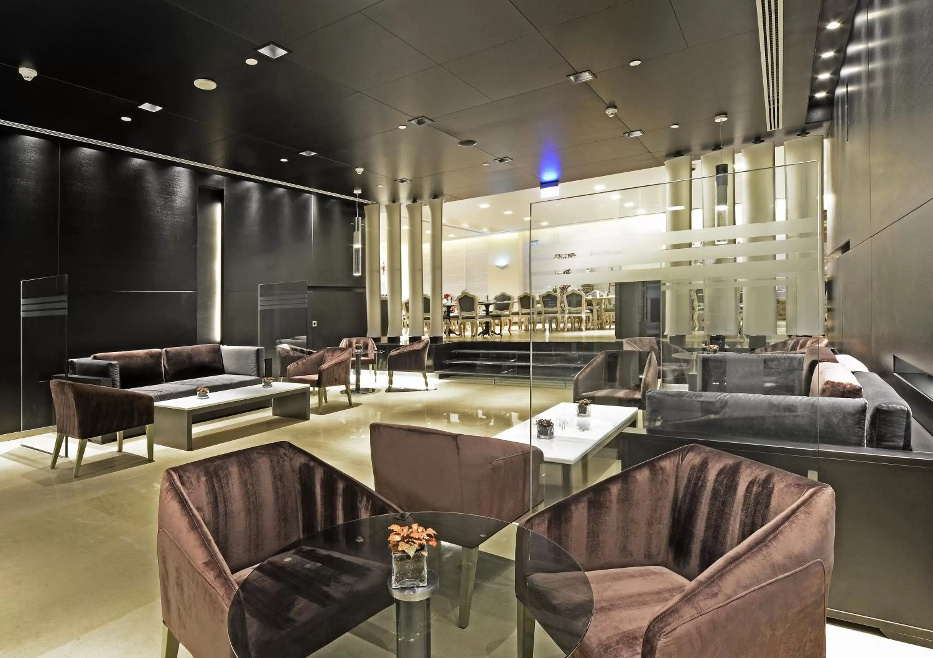 Lobby or reception in The Abdali Boulevard Hotel