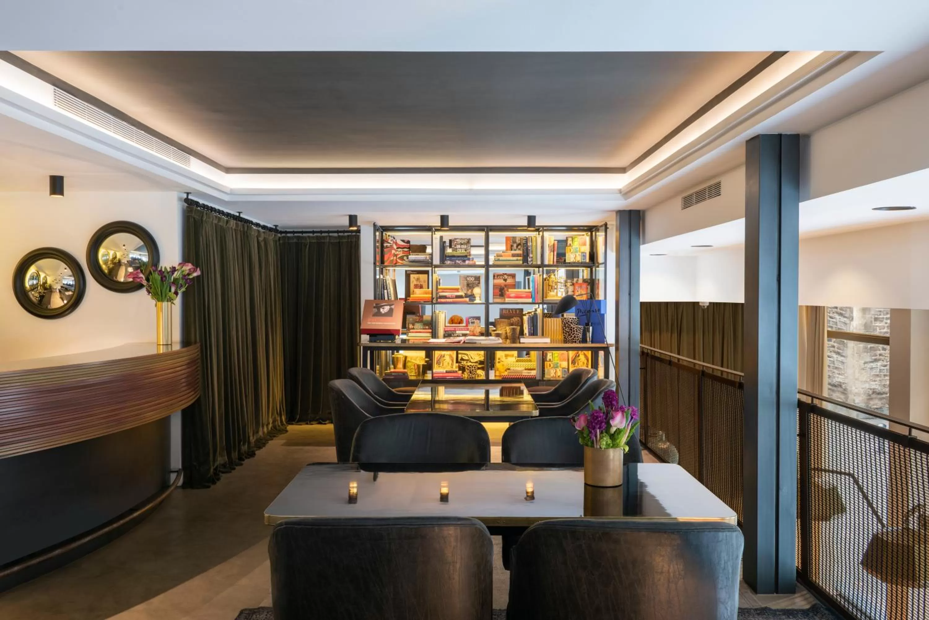 Library in Serras Barcelona