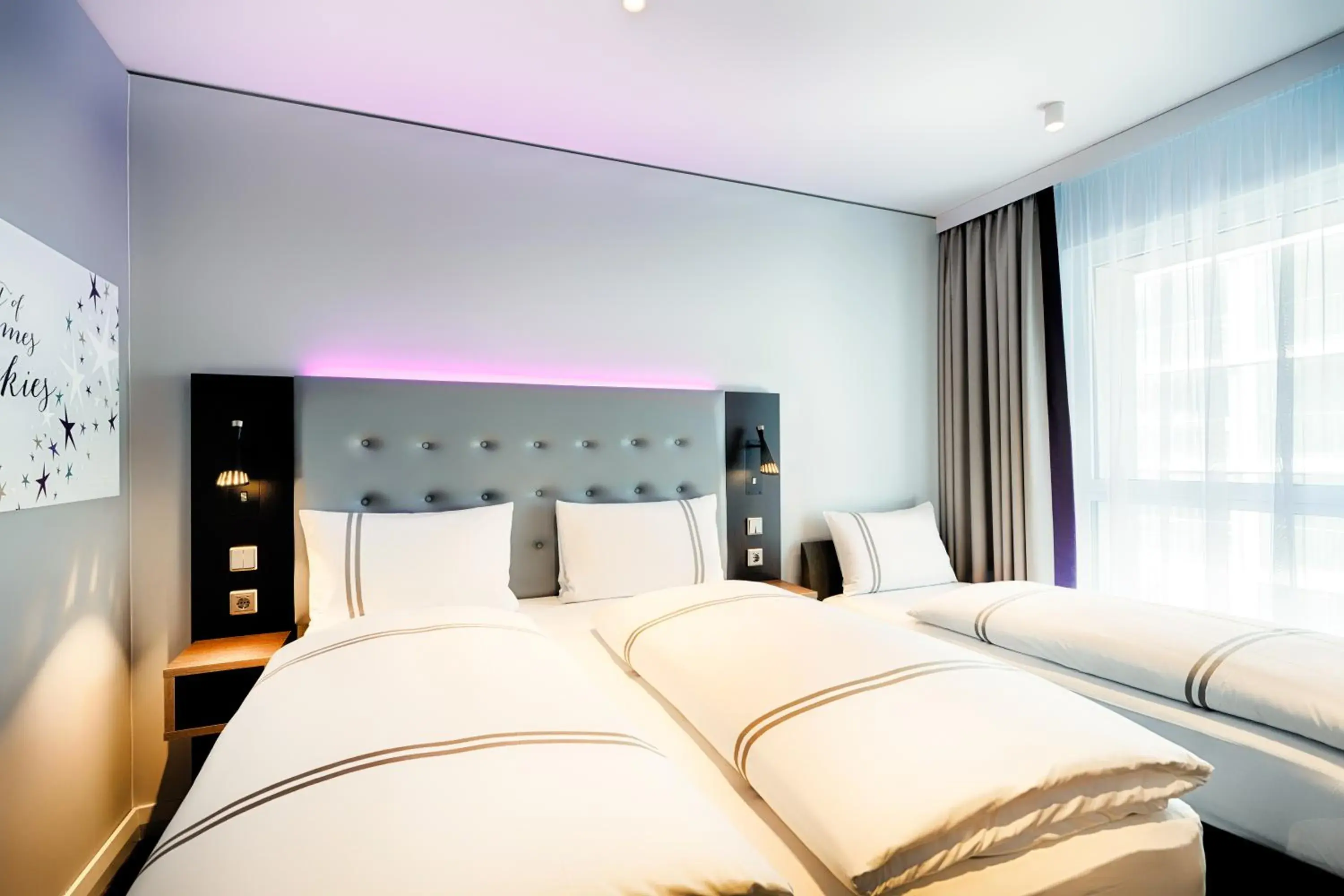 Bedroom, Bed in Premier Inn Nuernberg City Nordost