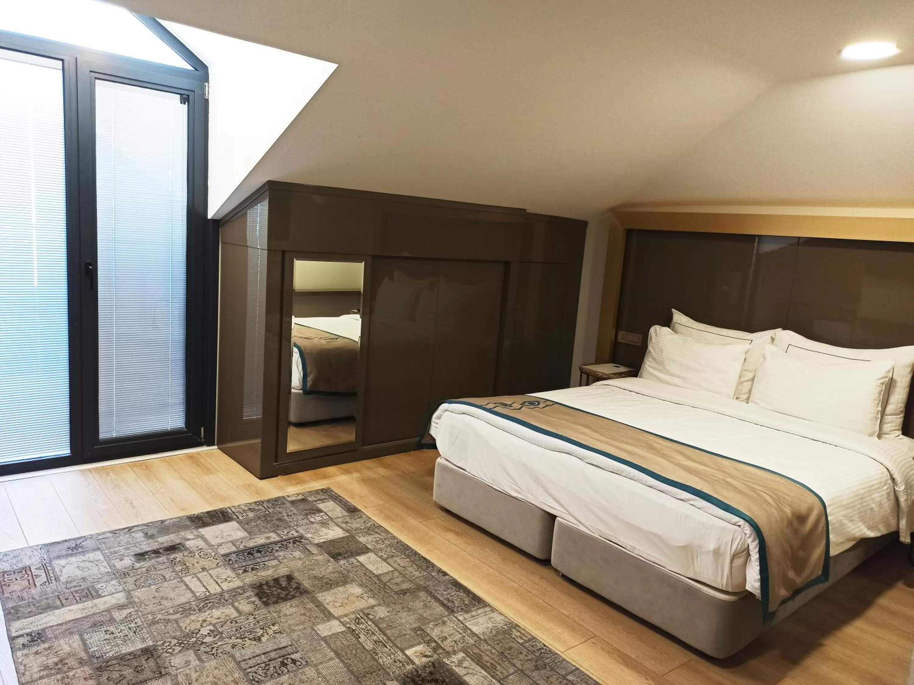 Bed in Peyk Hotel Oldcity