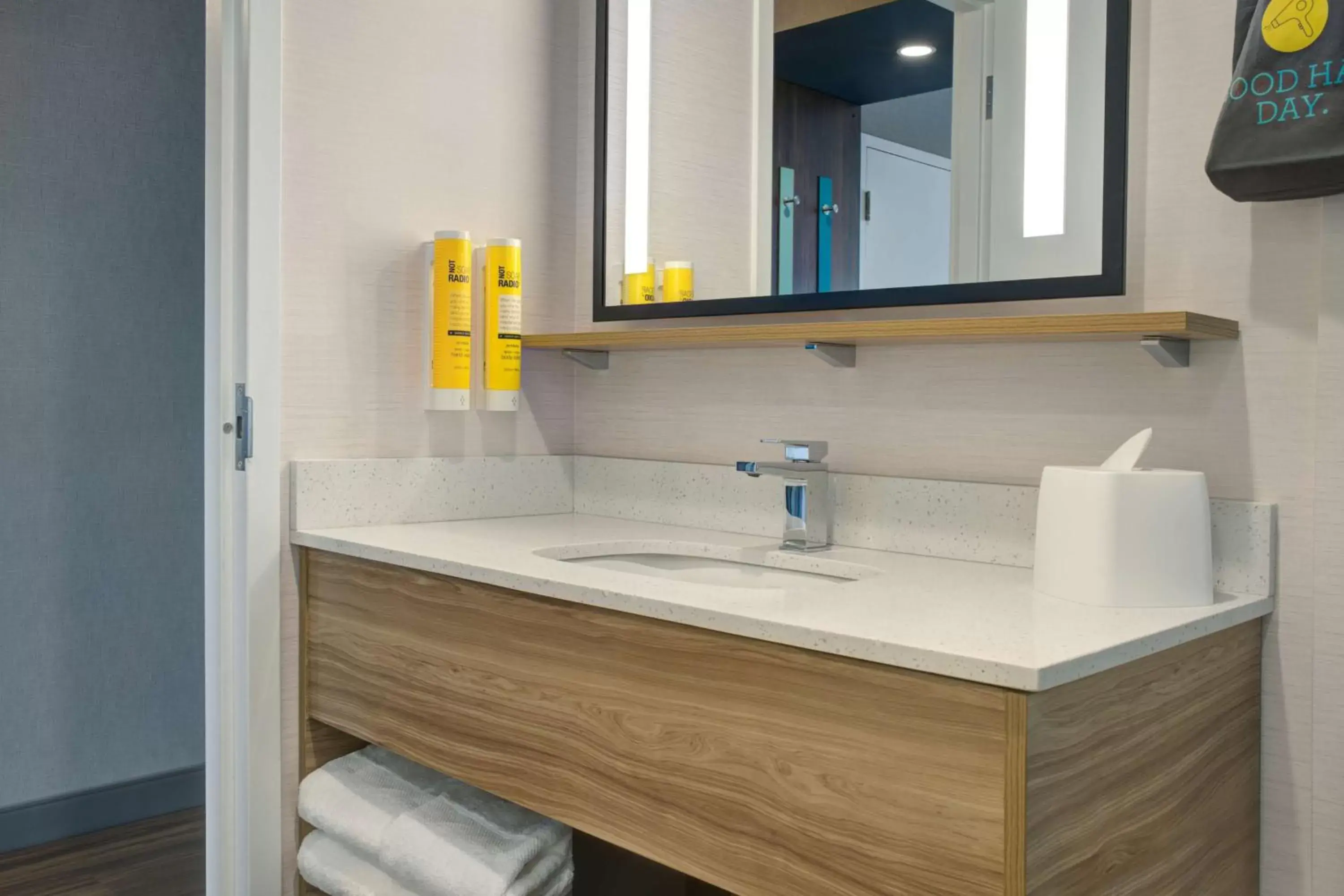 Bathroom in Tru By Hilton Toronto Airport West Bathroom in Tru By Hilton Toronto Airport West