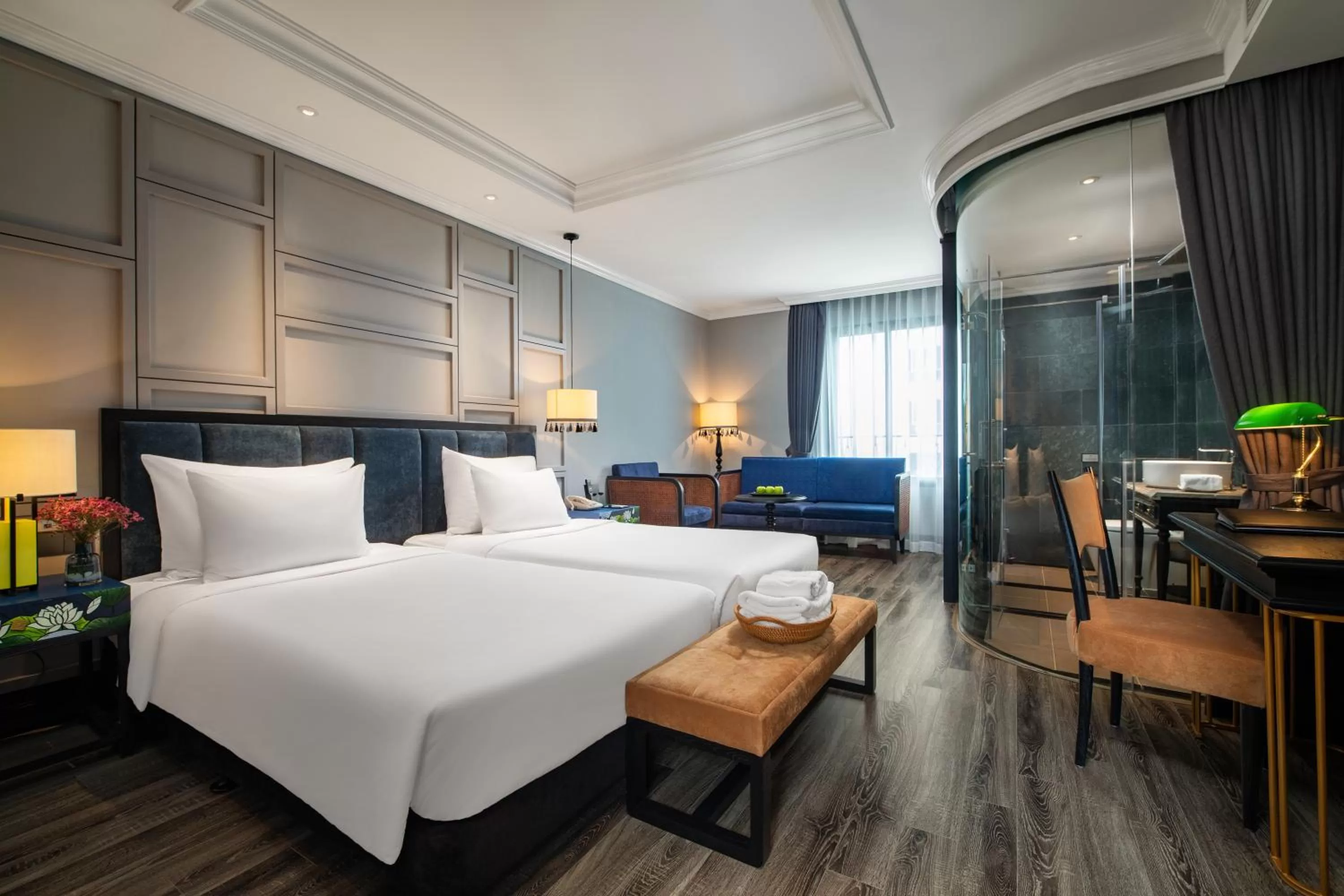 Photo of the whole room, Bed in Solaria Hanoi Hotel