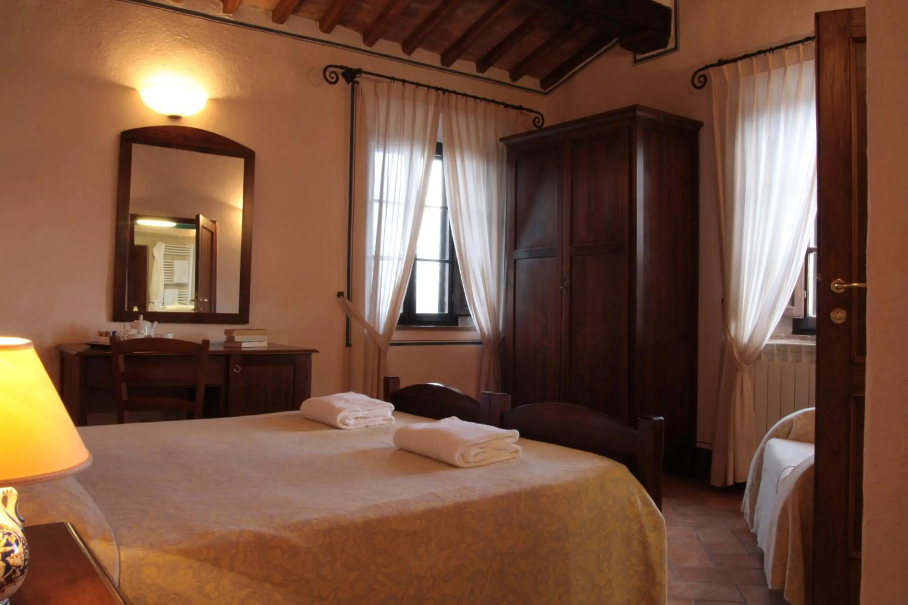 Bedroom, Bed in Casanova - Wellness Center La Grotta Etrusca