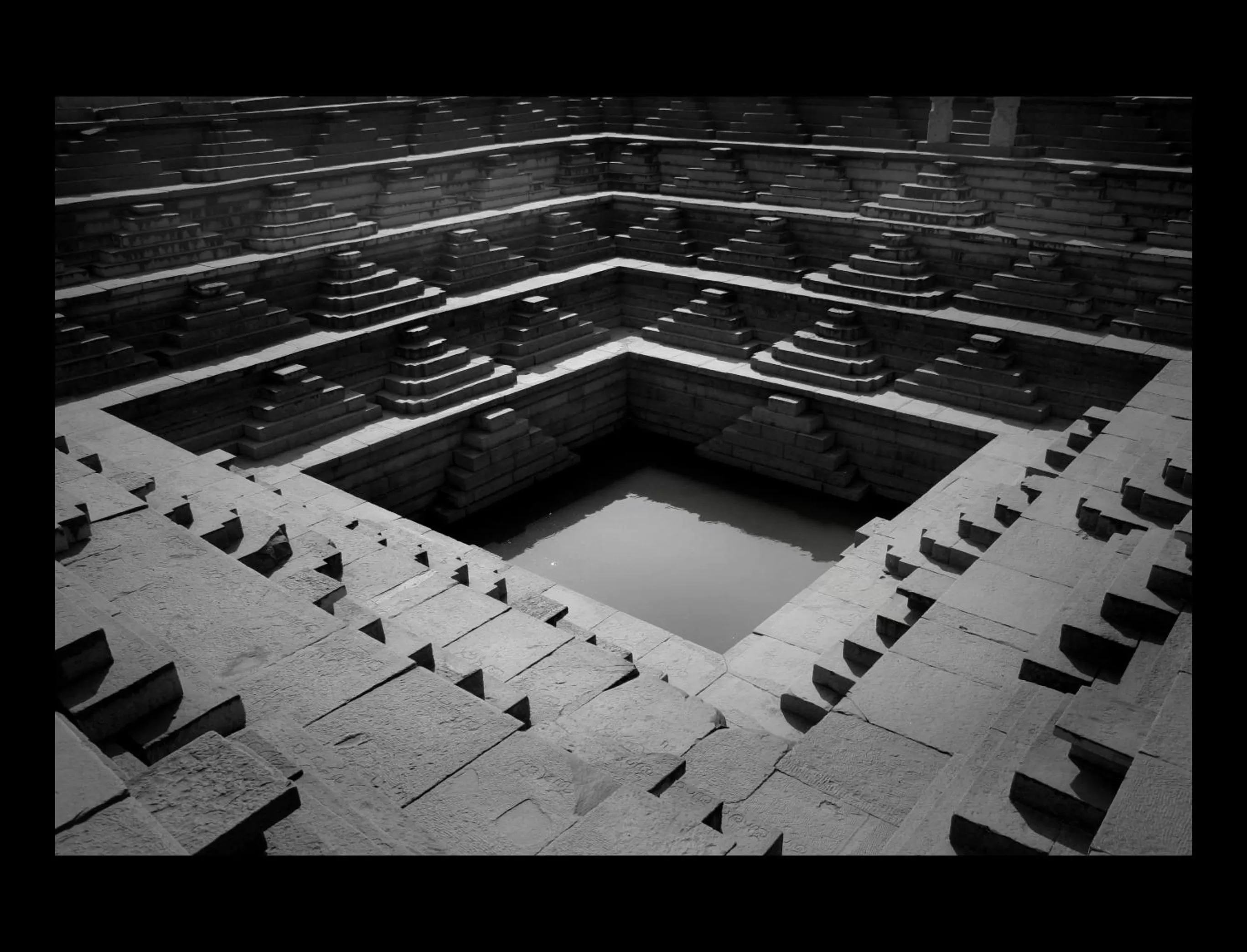 Decorative detail in Malligi,Hampi