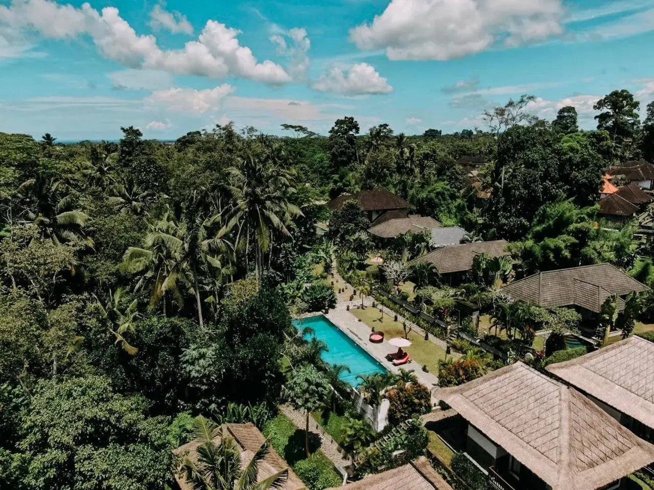 Natural landscape, Bird's-eye View in Suara Air Luxury Villa Ubud