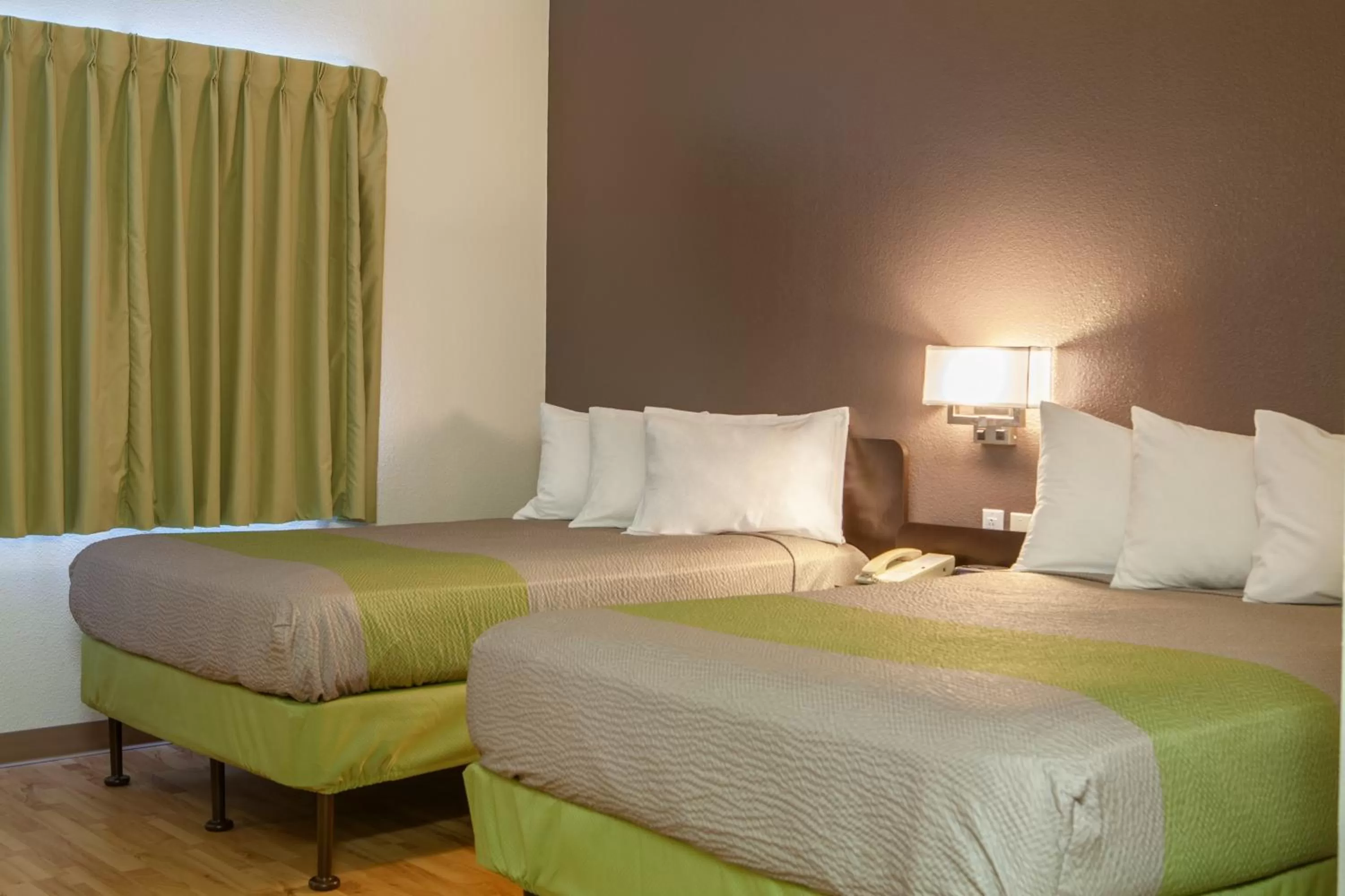 Bed in Studio 6-Mcallen, TX