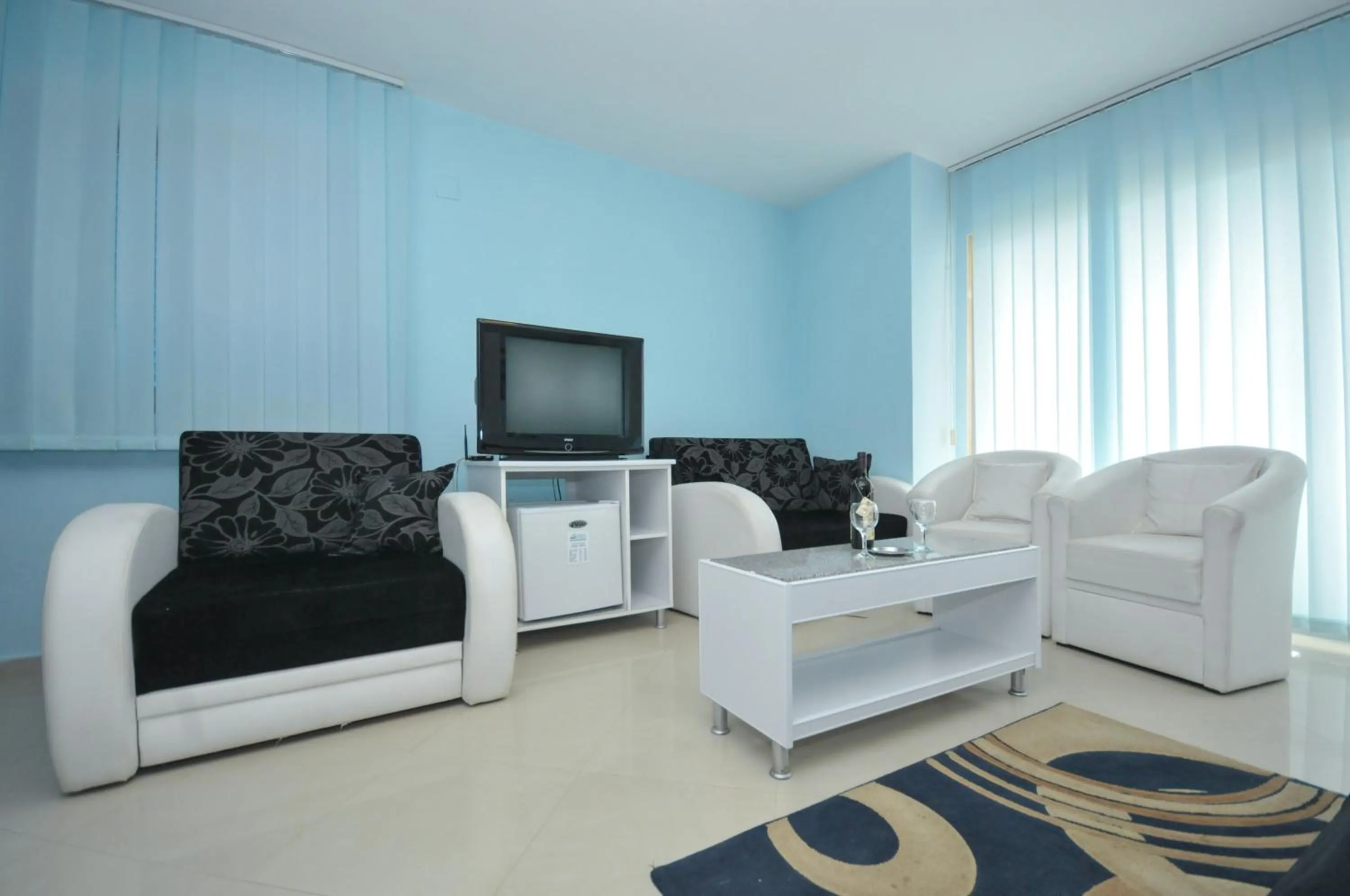 Seating area in Hotel Oaza