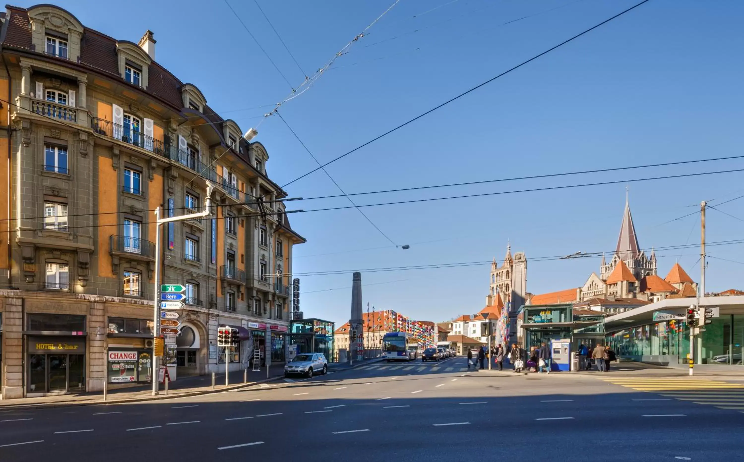 Facade/entrance in Swiss Wine by Fassbind Facade/entrance in Swiss Wine by Fassbind