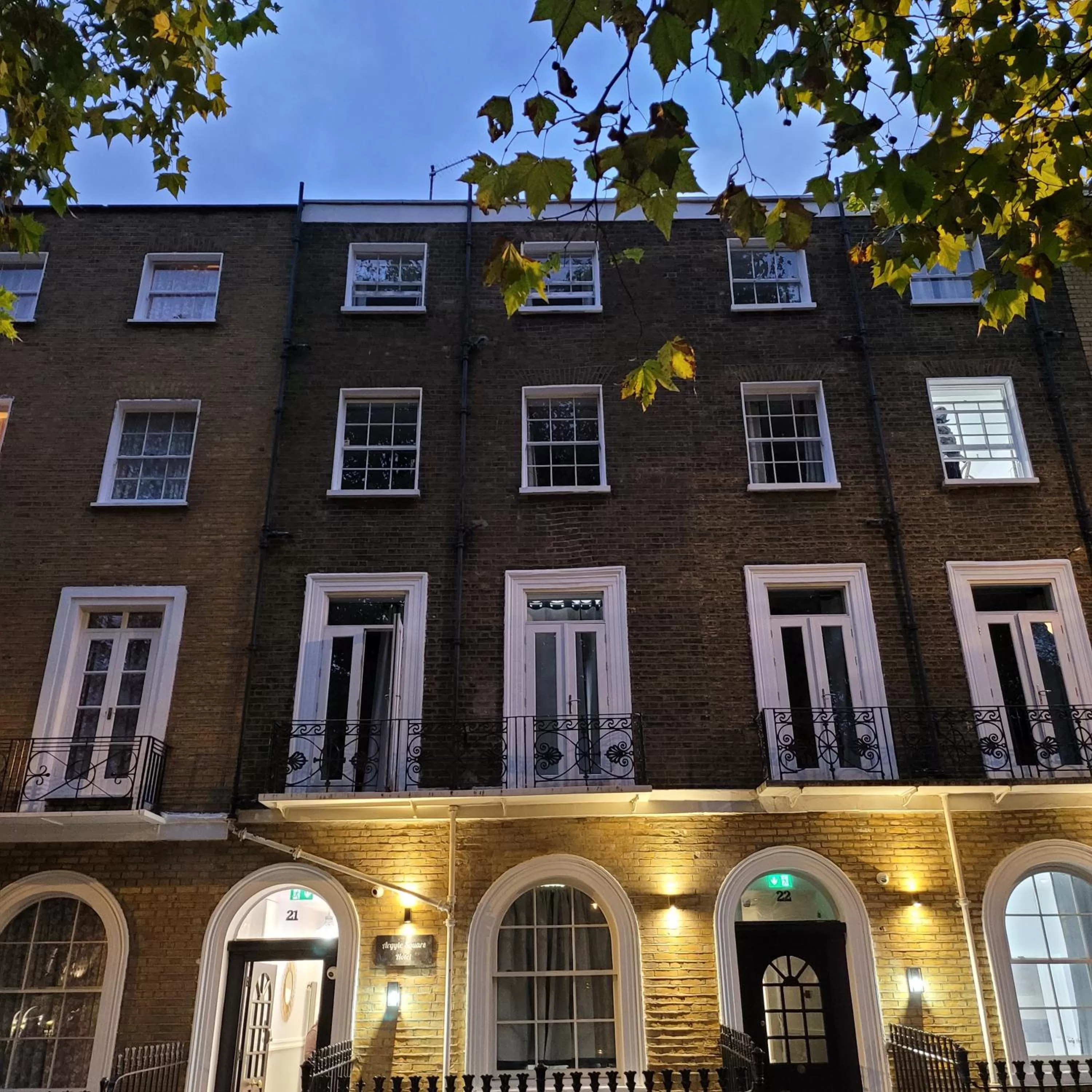 Property building in Argyle Square Hotel