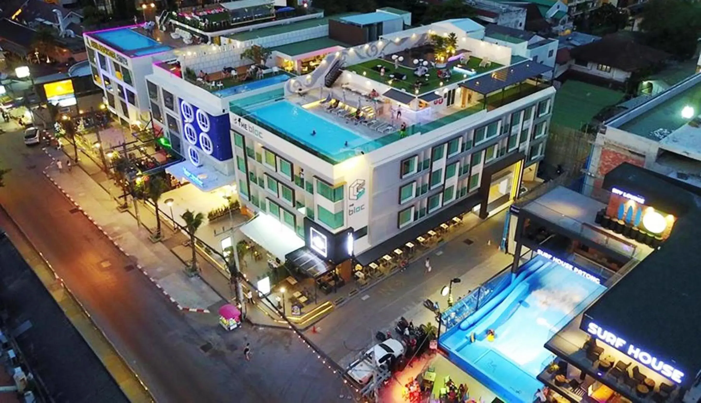 Bird's eye view in The Bloc Hotel Phuket - SHA Extra Plus Bird's eye view in The Bloc Hotel Phuket - SHA Extra Plus