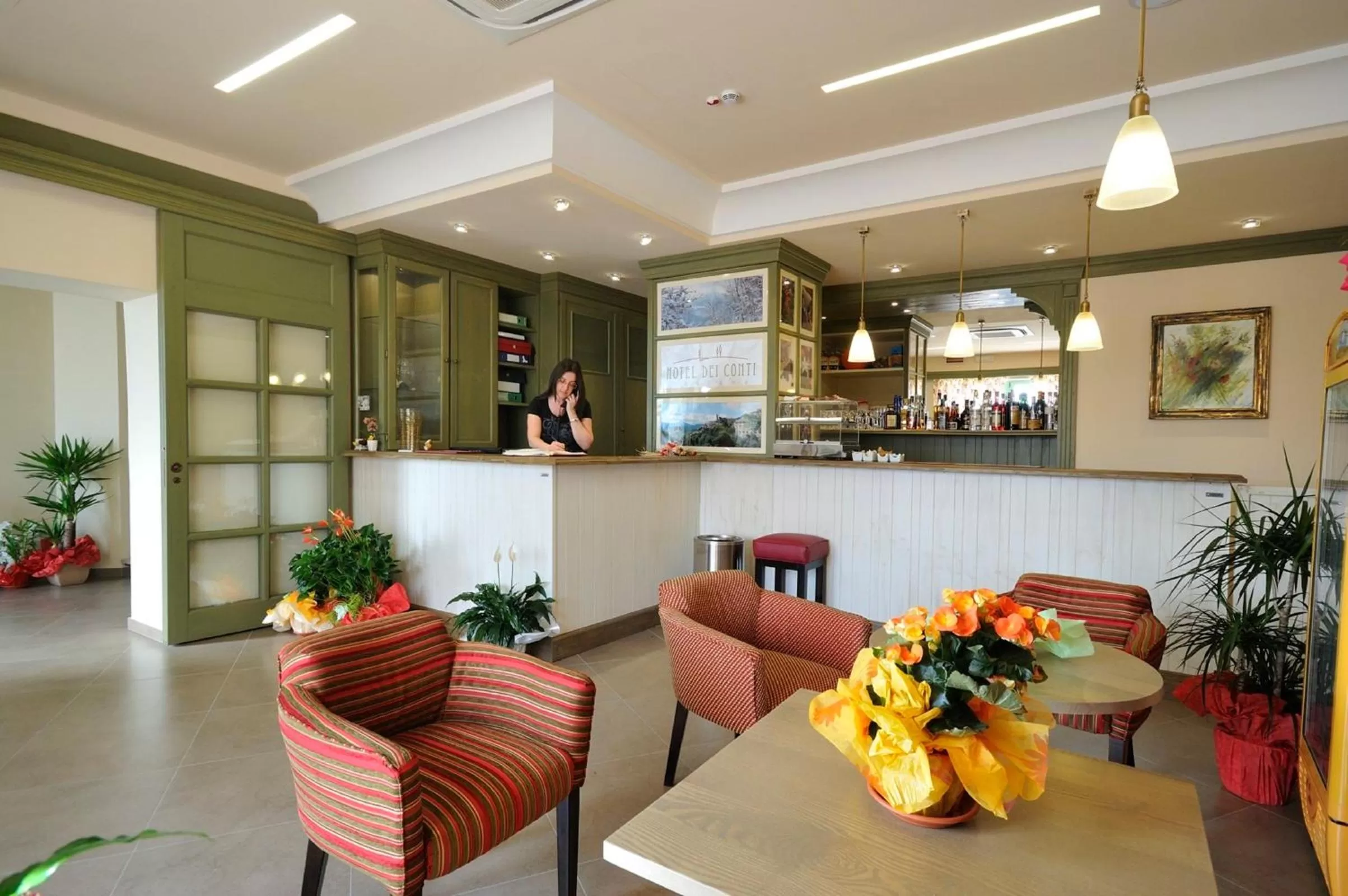 Lobby or reception in Hotel Dei Conti