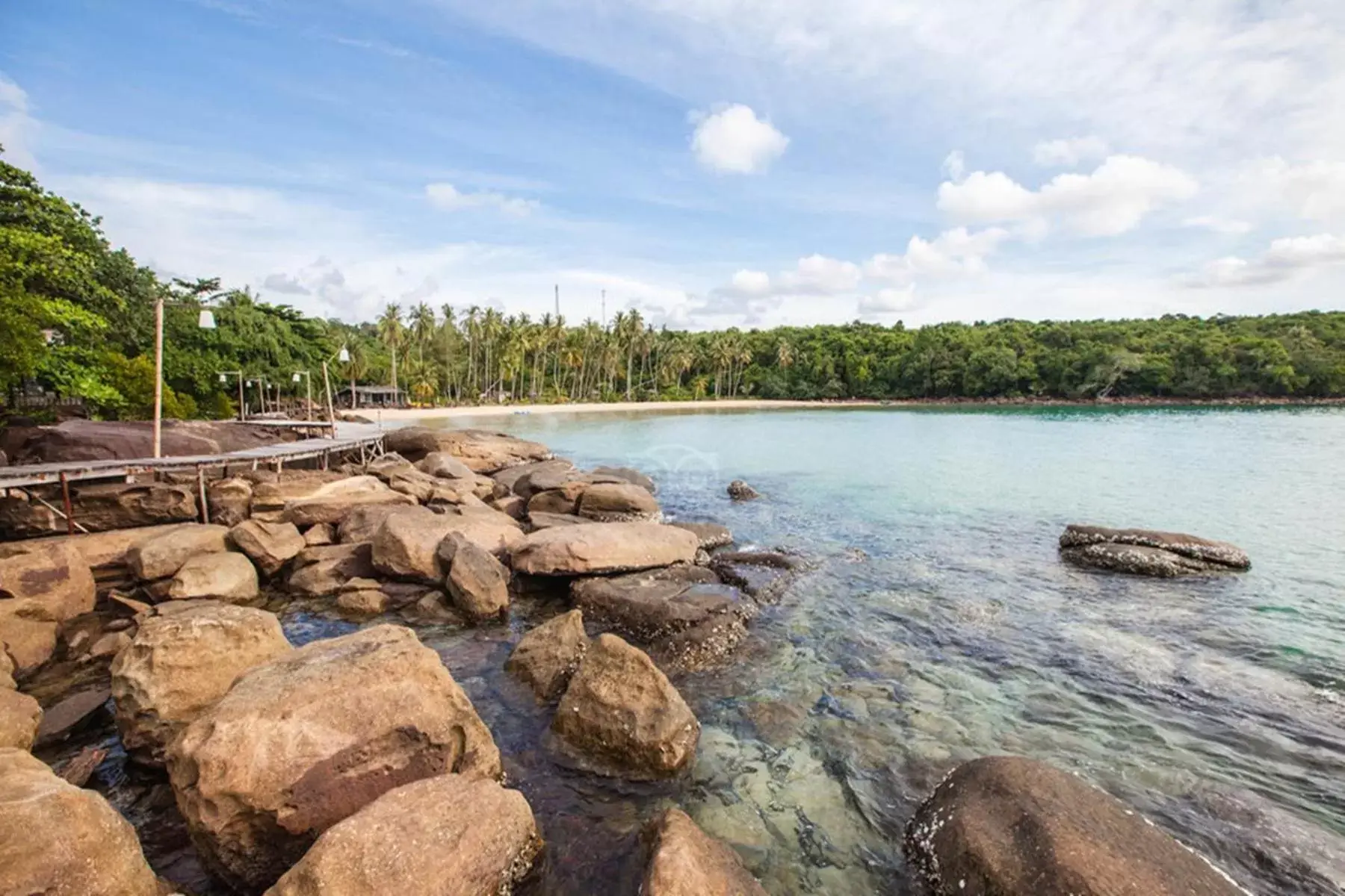 Sea view, Natural Landscape in A-Na-Lay Resort Koh Kood