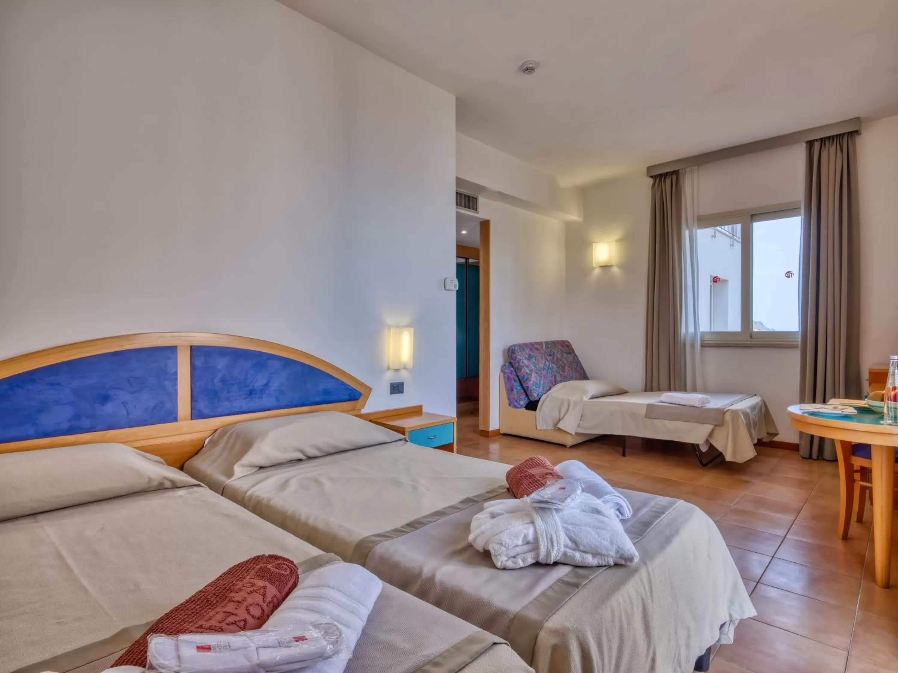 Bedroom, Bed in Hotel Antares