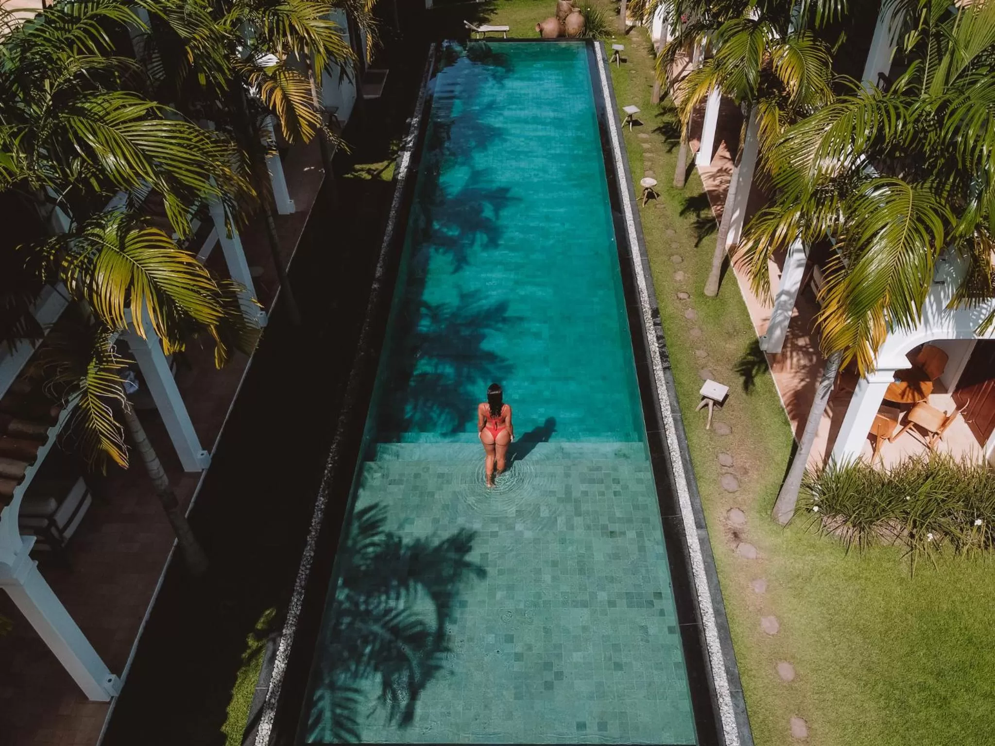 Swimming pool in Villa Canziani & Donato