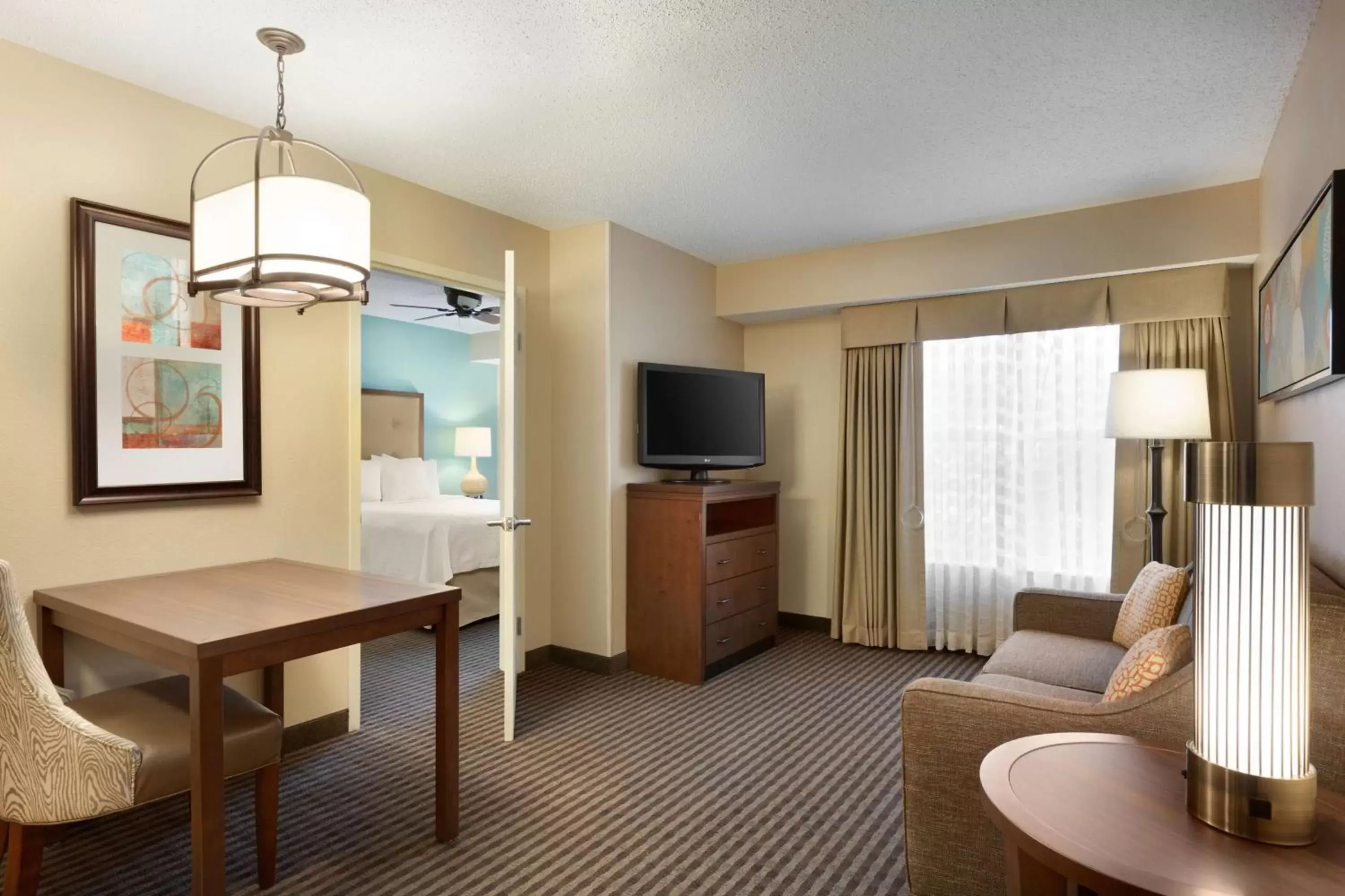 Living room, Seating Area in Homewood Suites by Hilton Houston-Westchase