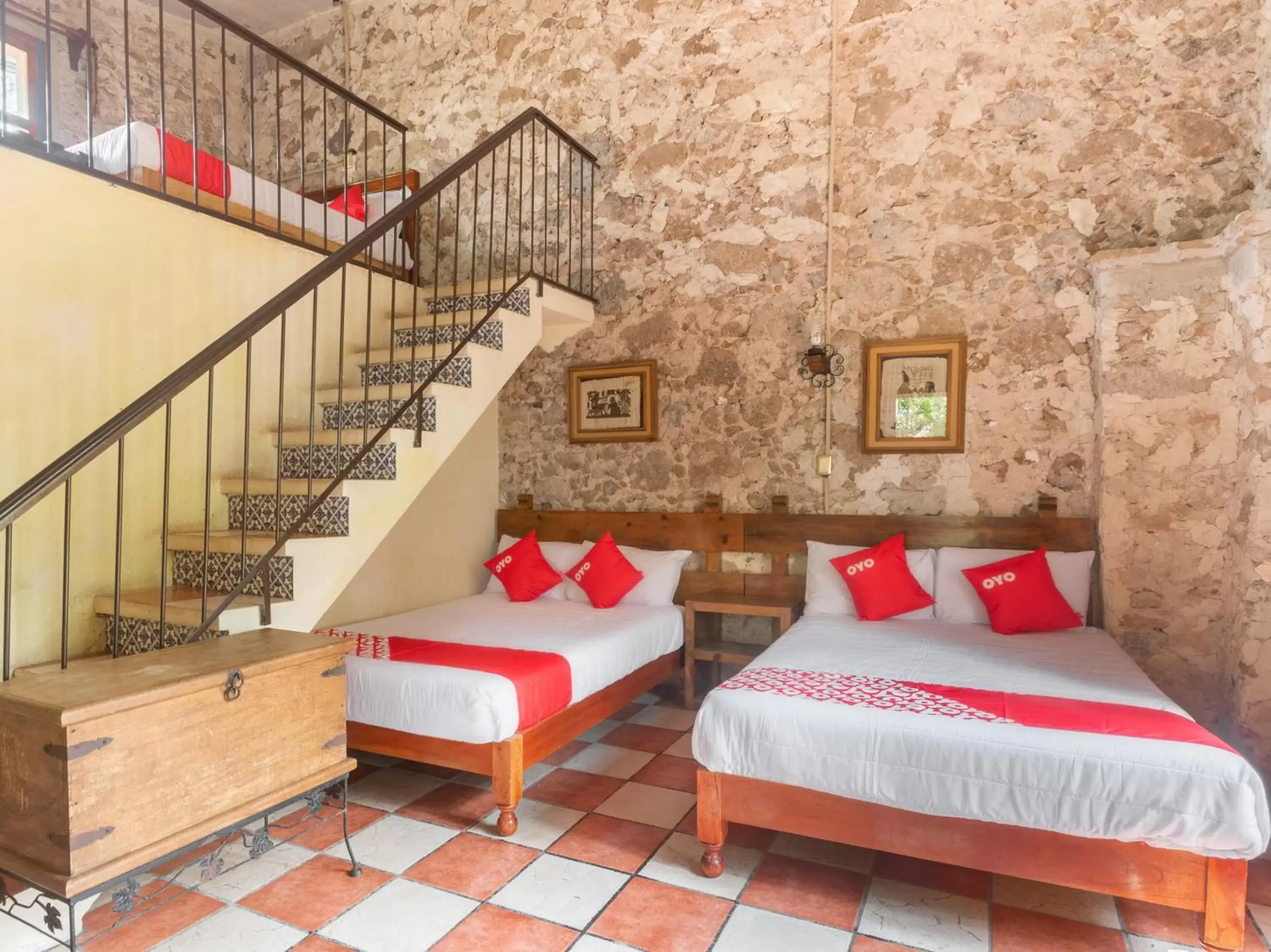 Bedroom, Bed in Rancho Hotel El Carmen