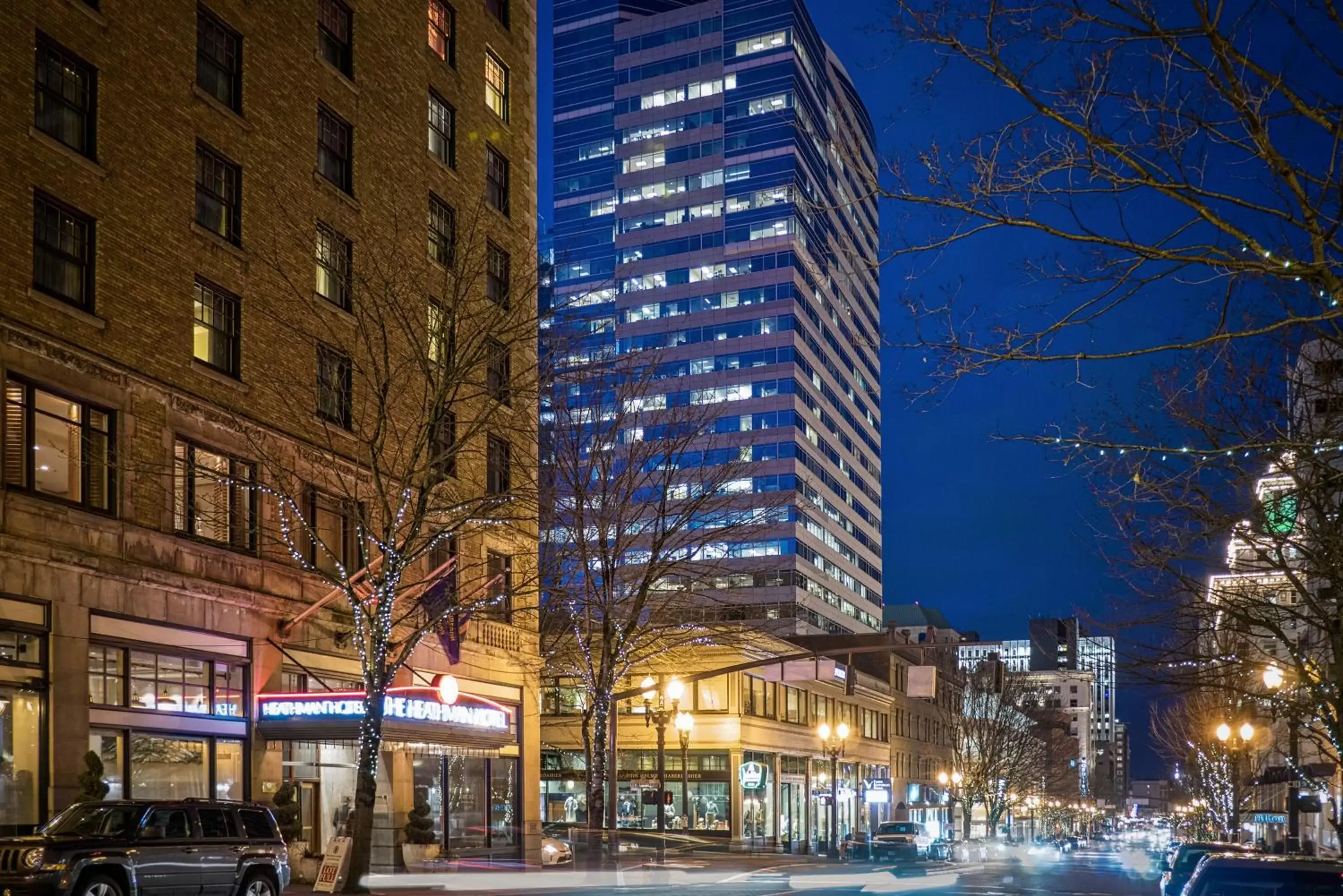 Bird's eye view, Property Building in Heathman Hotel