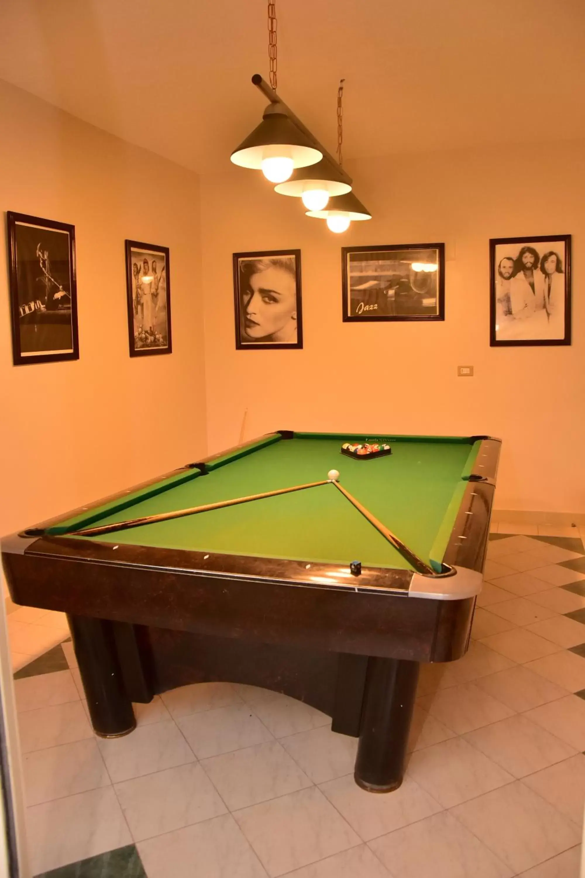 Game Room, Billiards in Dive Inn Resort