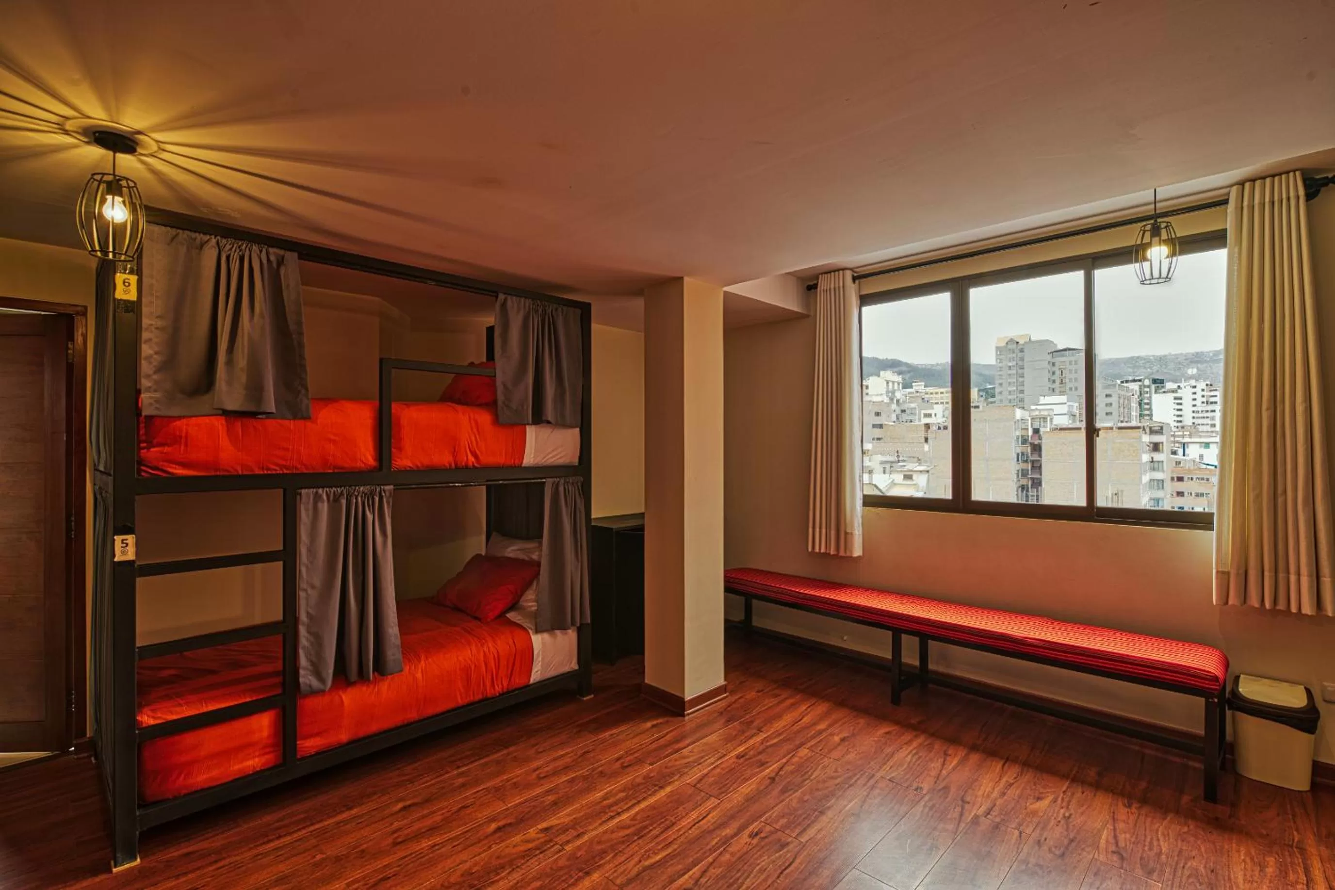 City view, Bed in ISKAY BOUTIQUE HOSTEL