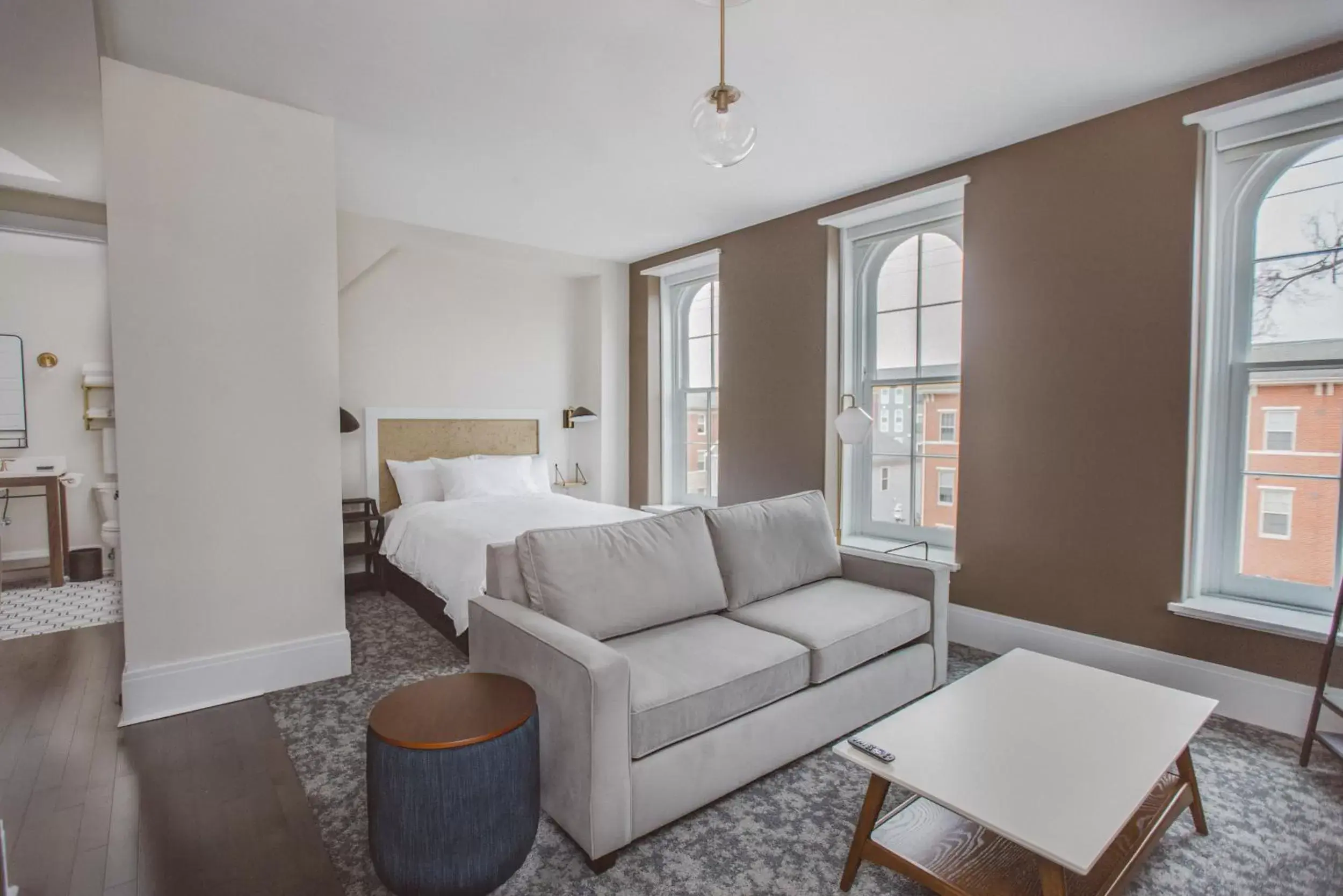 Living room, Seating Area in Hancock House