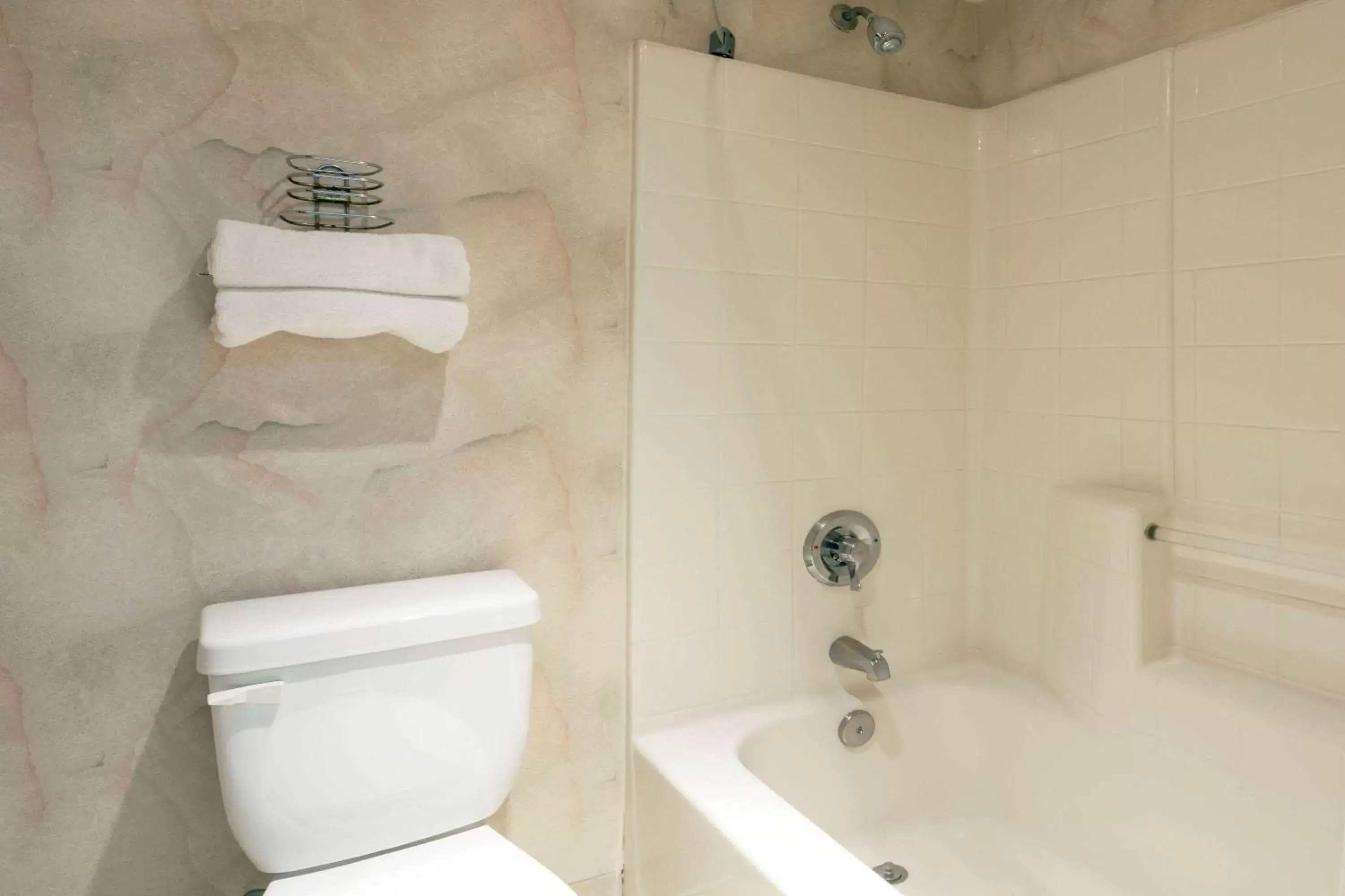 Shower, Bathroom in Days Inn by Wyndham Seatac Airport