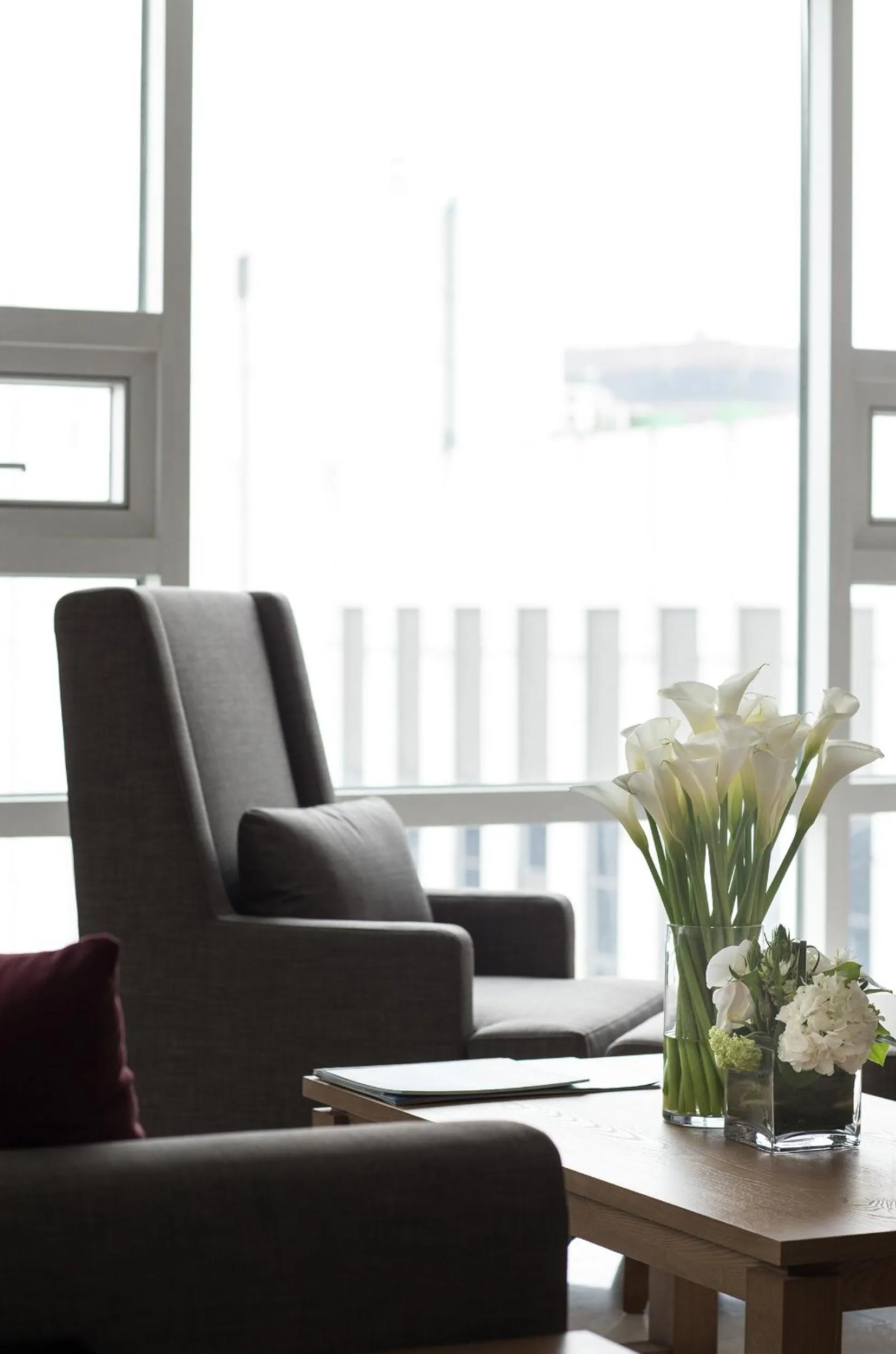 Living room in Fraser Place Central Seoul