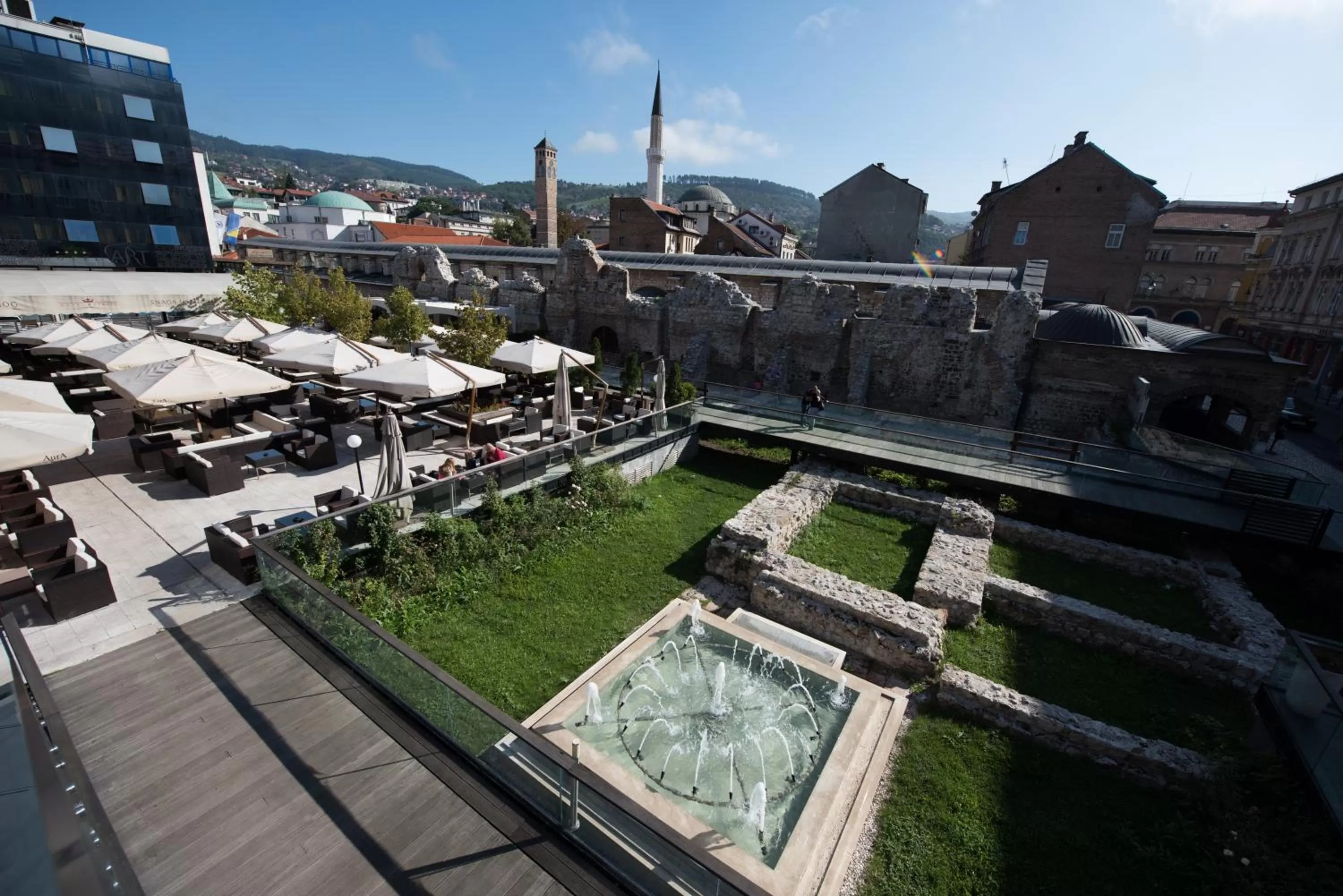 Garden in Hotel Europe