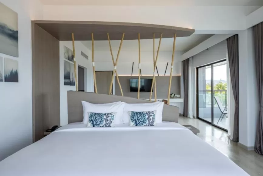 Bed in Centara Life Cha-Am Beach Resort Hua Hin