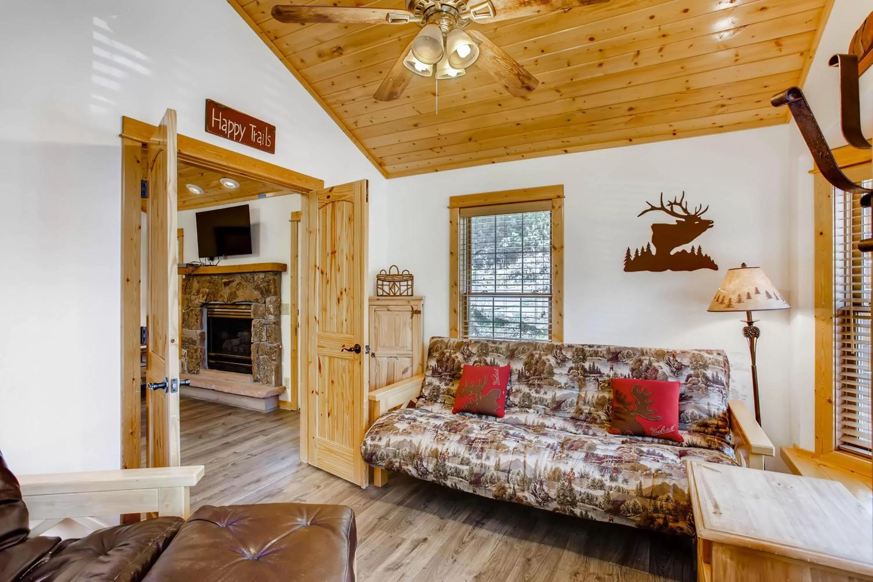 Seating Area in Estes Park Condos