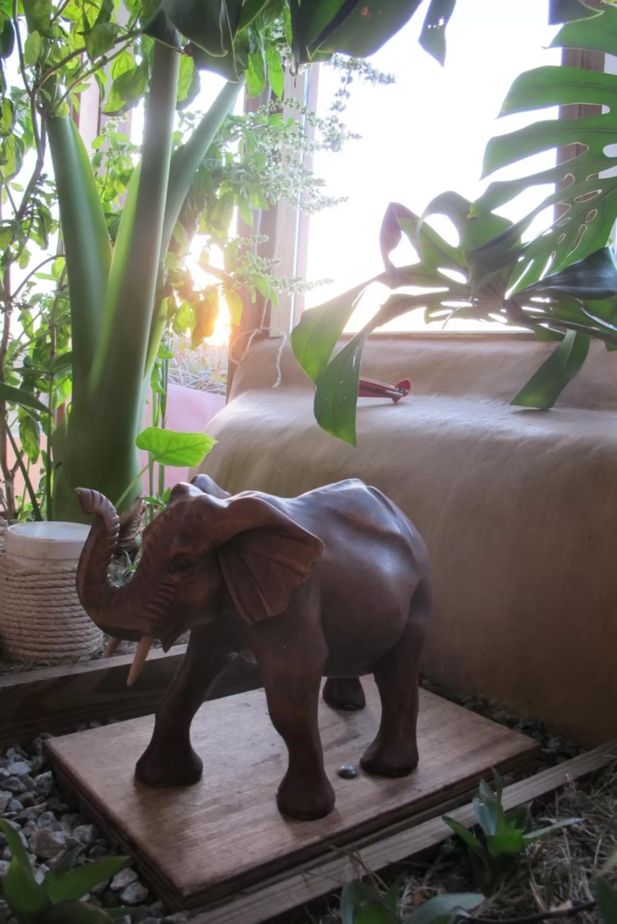 Bedroom in Caliu Earthship Ecolodge